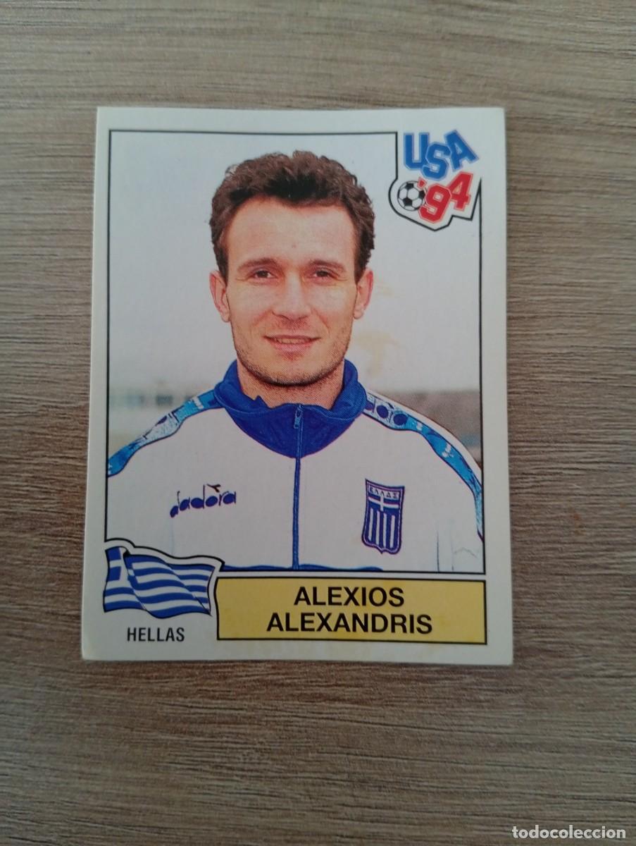 Cromos de f&uacute;tbol: ALEXIOS ALEXANDRIS 278 MUNDIAL USA 94 1994 SIN PEGAR NUNCA PEGADO PANINI