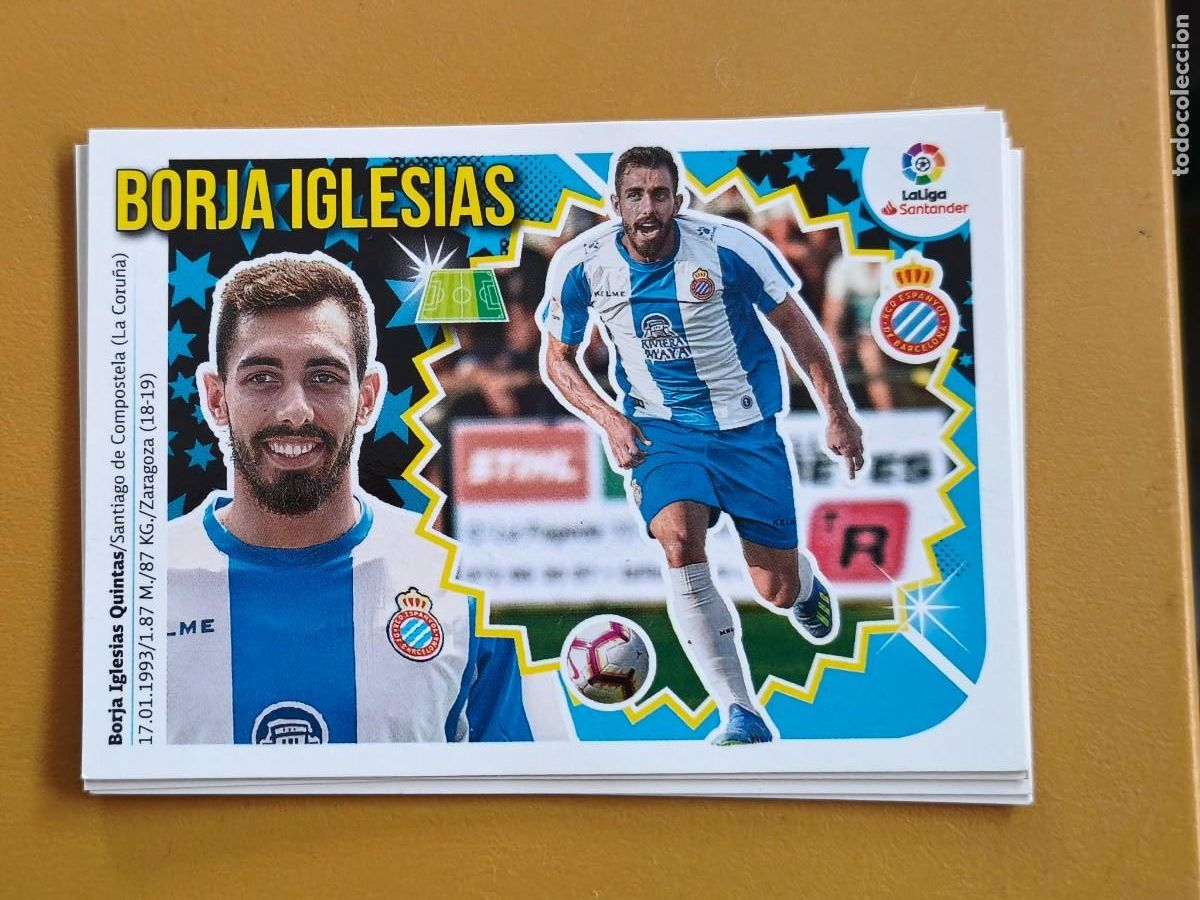 Cromos de f&uacute;tbol: borja iglesias, 2018 19 ultimos fichajes