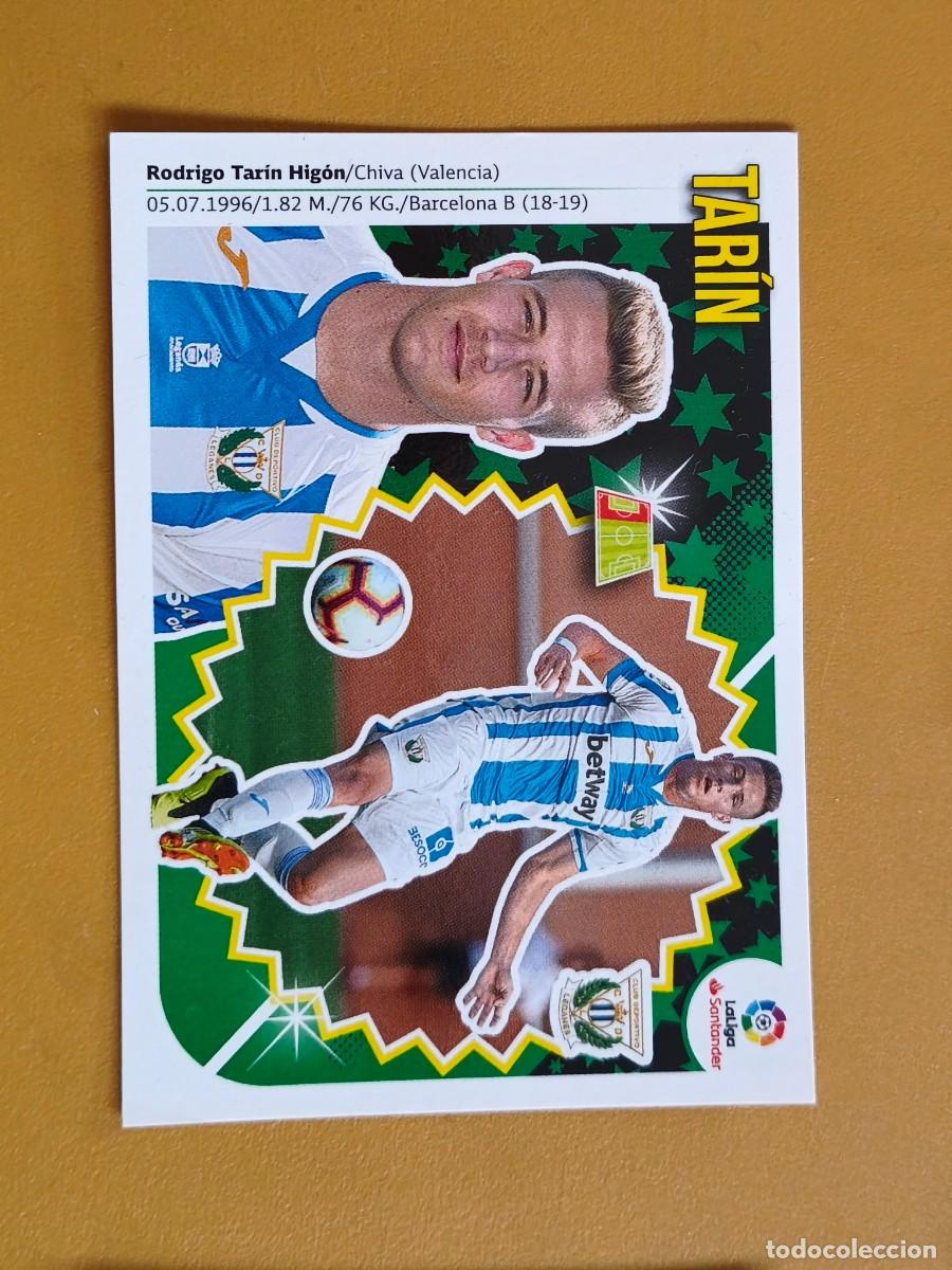 Cromos de f&uacute;tbol: tarin, 2018 19 coloca