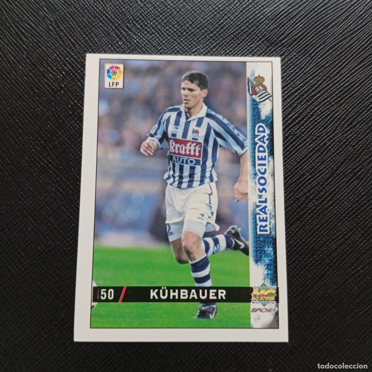 Cromos de f&uacute;tbol: 50 KUHBAUER REAL SOCIEDAD MUNDICROMO 1998 1999 CROMO FUTBOL LIGA 98 99 - A218 PG6