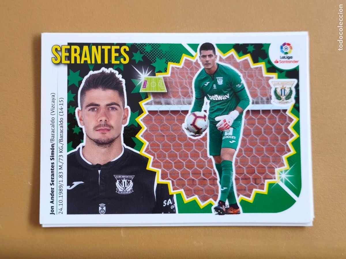 Cromos de f&uacute;tbol: serantes, 2018 19 coloca - Foto 1