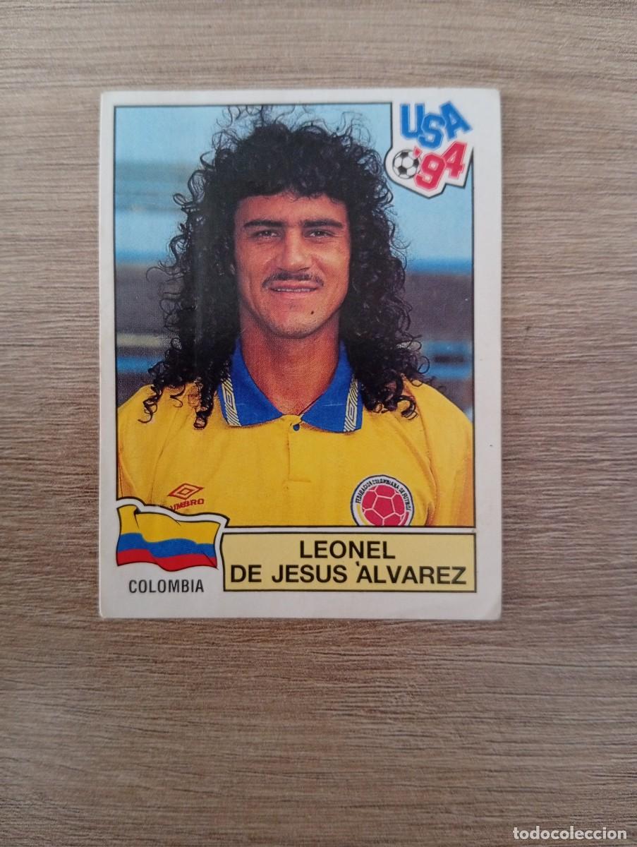 Figurine di Calcio: LEONEL DE JESUS ALVAREZ 61 COLOMBIA MUNDIAL USA 94 1994 SIN PEGAR NUNCA PEGADO