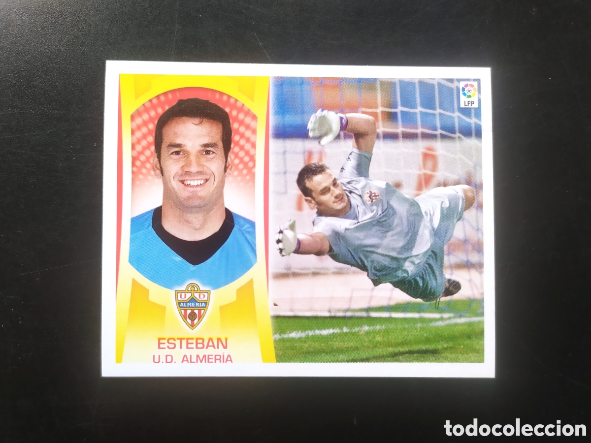 Football Stickers: Liga este 2009 2010 09 10 panini Esteban n&deg; 2 Almer&iacute;a