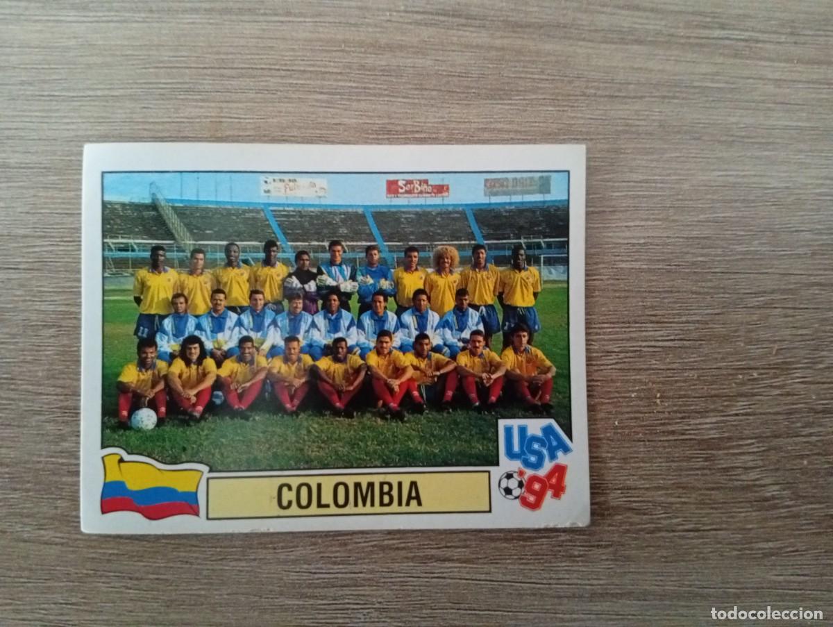 Football Stickers: ALINEACION COLOMBIA 67 MUNDIAL USA 94 1994 SIN PEGAR NUNCA PEGADO