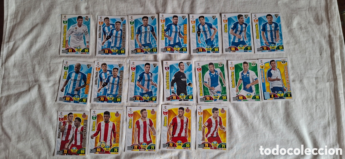 Cromos de f&uacute;tbol: 60 Cromos Adrenalyn 2017 2018 - Foto 3