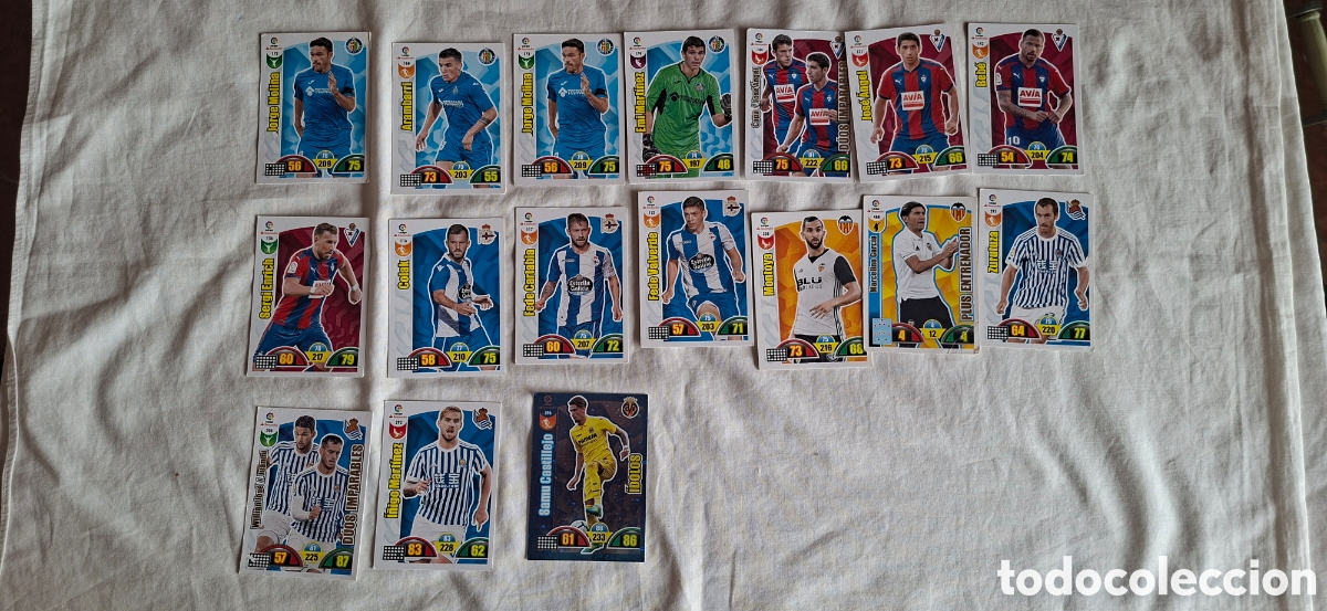Cromos de f&uacute;tbol: 60 Cromos Adrenalyn 2017 2018 - Foto 4