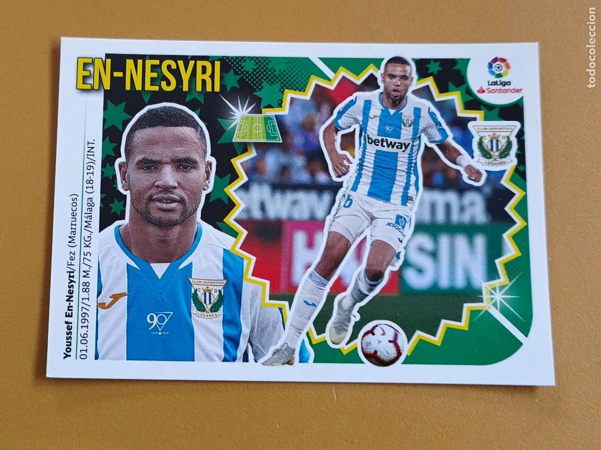 Cromos de f&uacute;tbol: en-nesyri, 2018 19 ultimos fichajes
