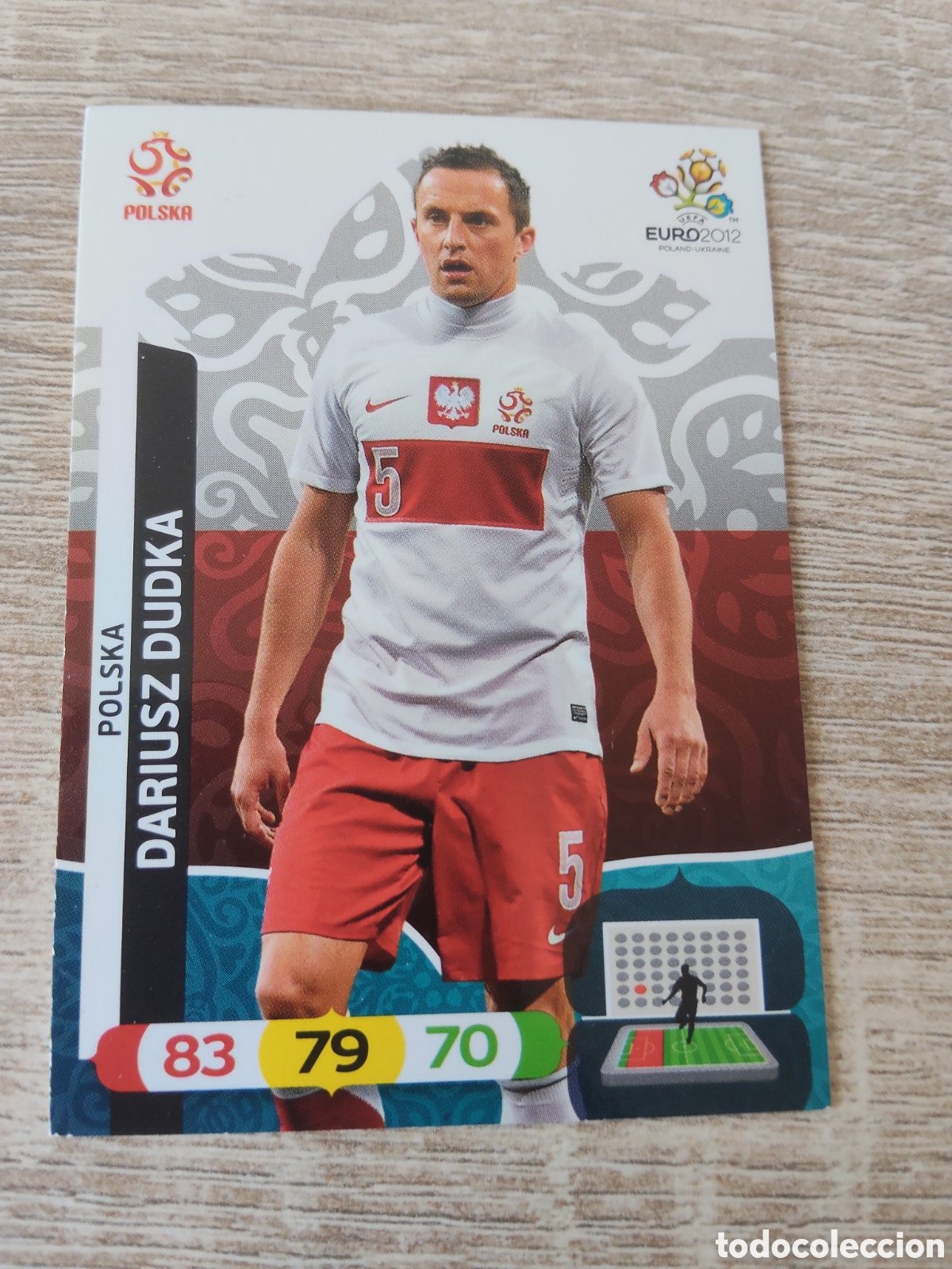 Cromos de f&uacute;tbol: Panini Adrenalyn euro 2012 Dariusz Dudka Polonia
