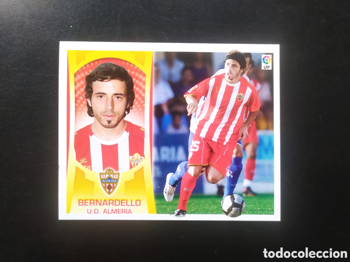 Cromos de f&uacute;tbol: Liga este 2009 2010 09 10 panini Bernardello coloca n&deg; 8B 8 B Almer&iacute;a