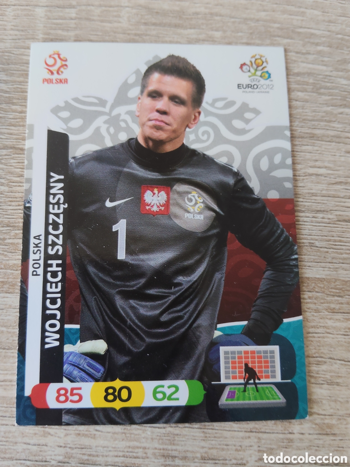 Cromos de f&uacute;tbol: Panini Adrenalyn euro 2012 Wojciech Szczesny Polonia