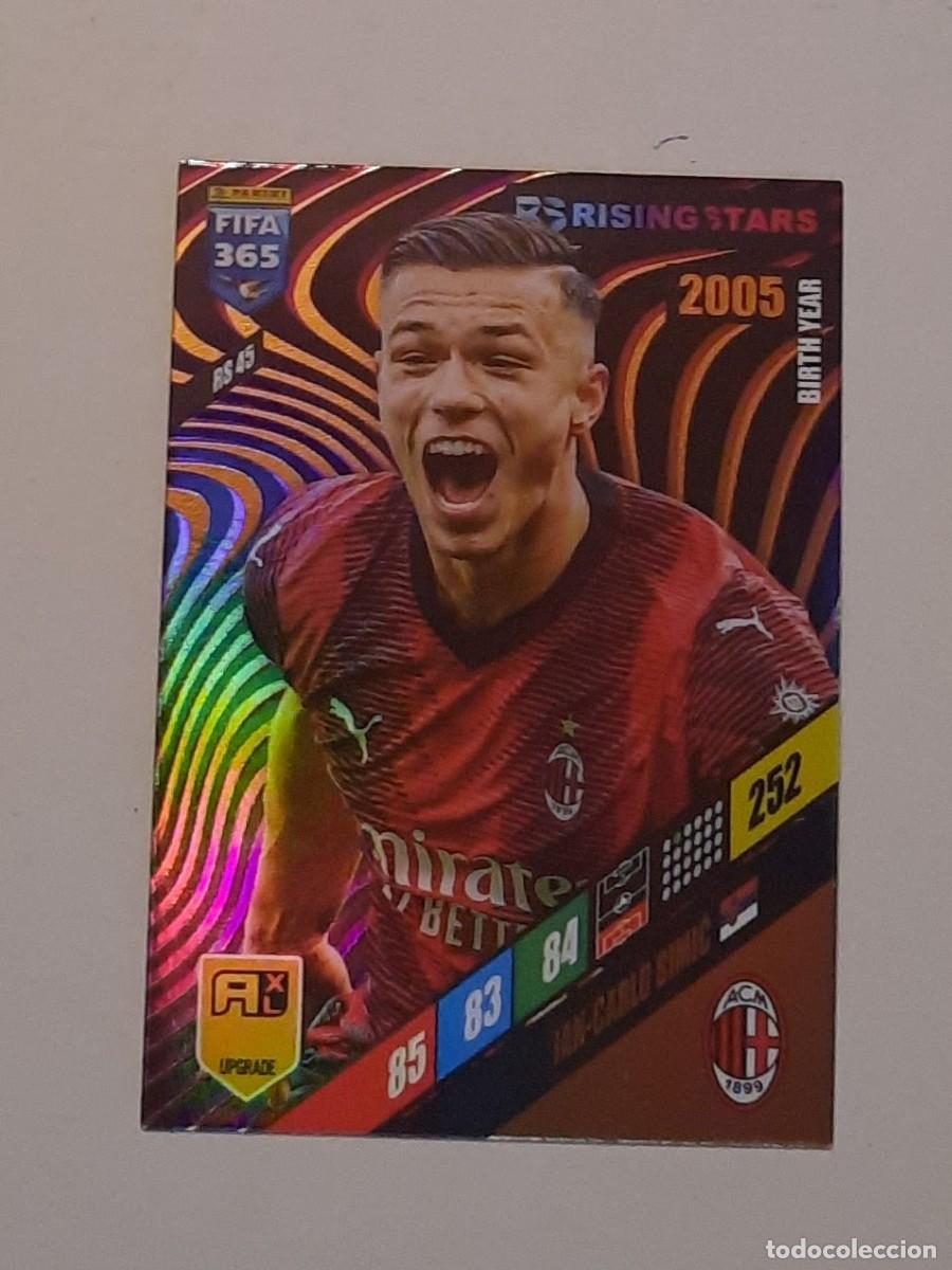 Cromos de f&uacute;tbol: Jan-Carlo Simic Rising Star #RS45 AC Milan 2024