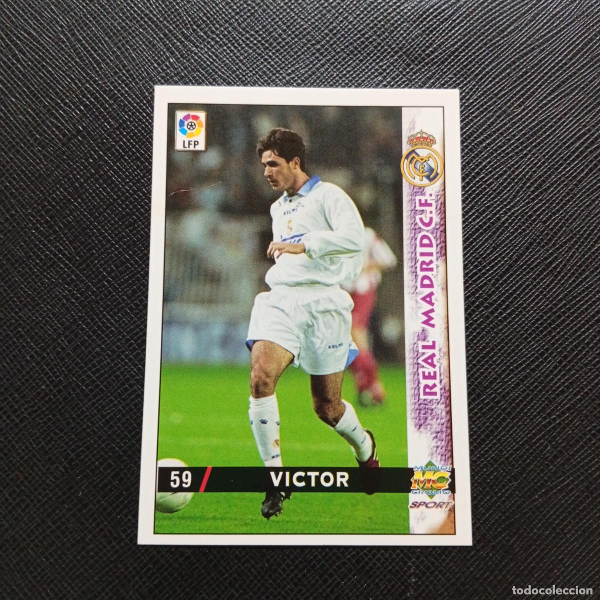 Cromos de f&uacute;tbol: 59 VICTOR REAL MADRID MUNDICROMO 1998 1999 CROMO FUTBOL LIGA 98 99 - A218 PG8 BAJA