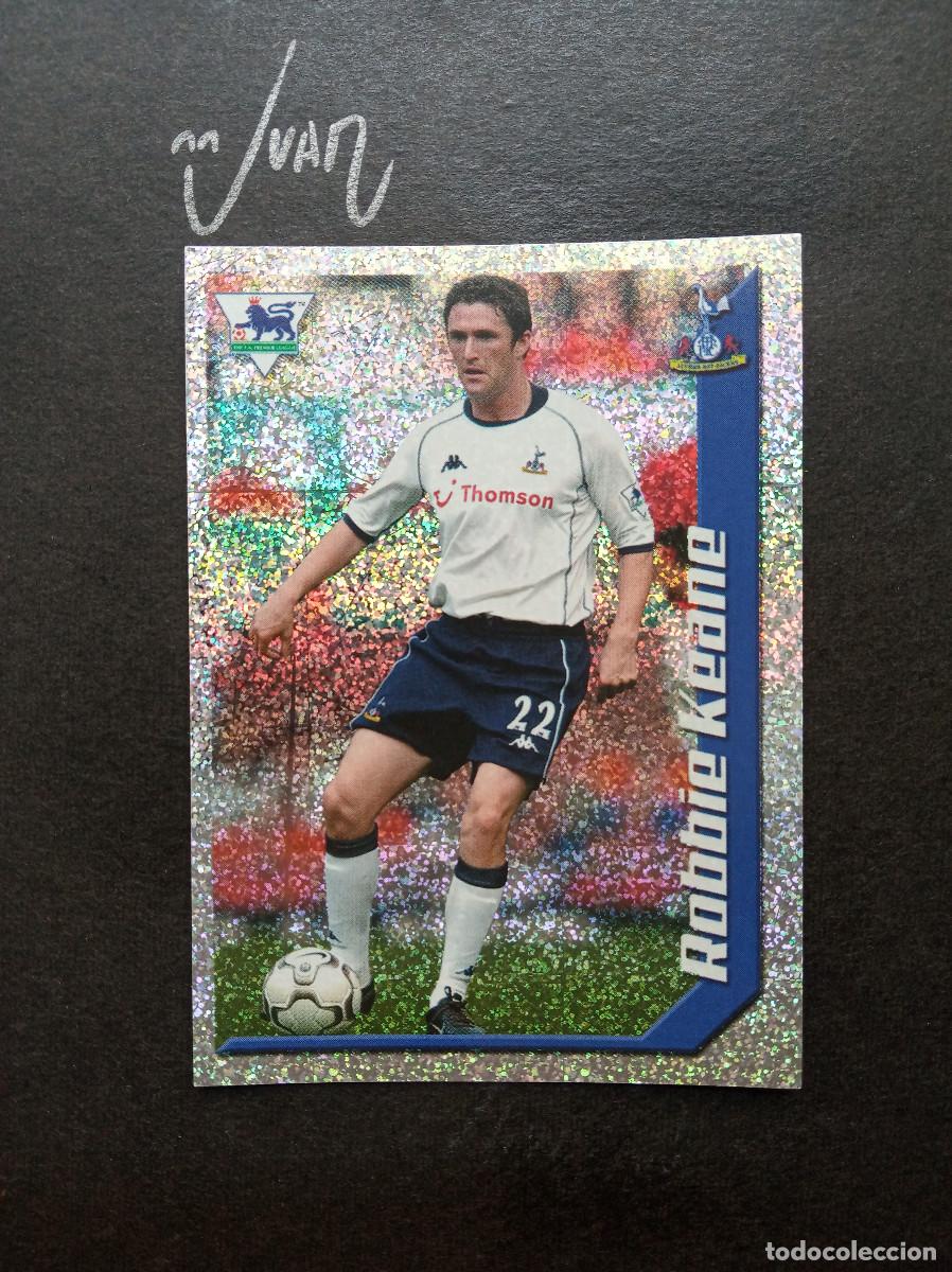 Cromos de f&uacute;tbol: N&ordm; 497 STAR PLAYER METAL ROBBIE KEANE TOTTANHAM HOTSPUR ⚽ MERLIN &reg; PREMIER 2002 2003 02 03 SIN PEGAR