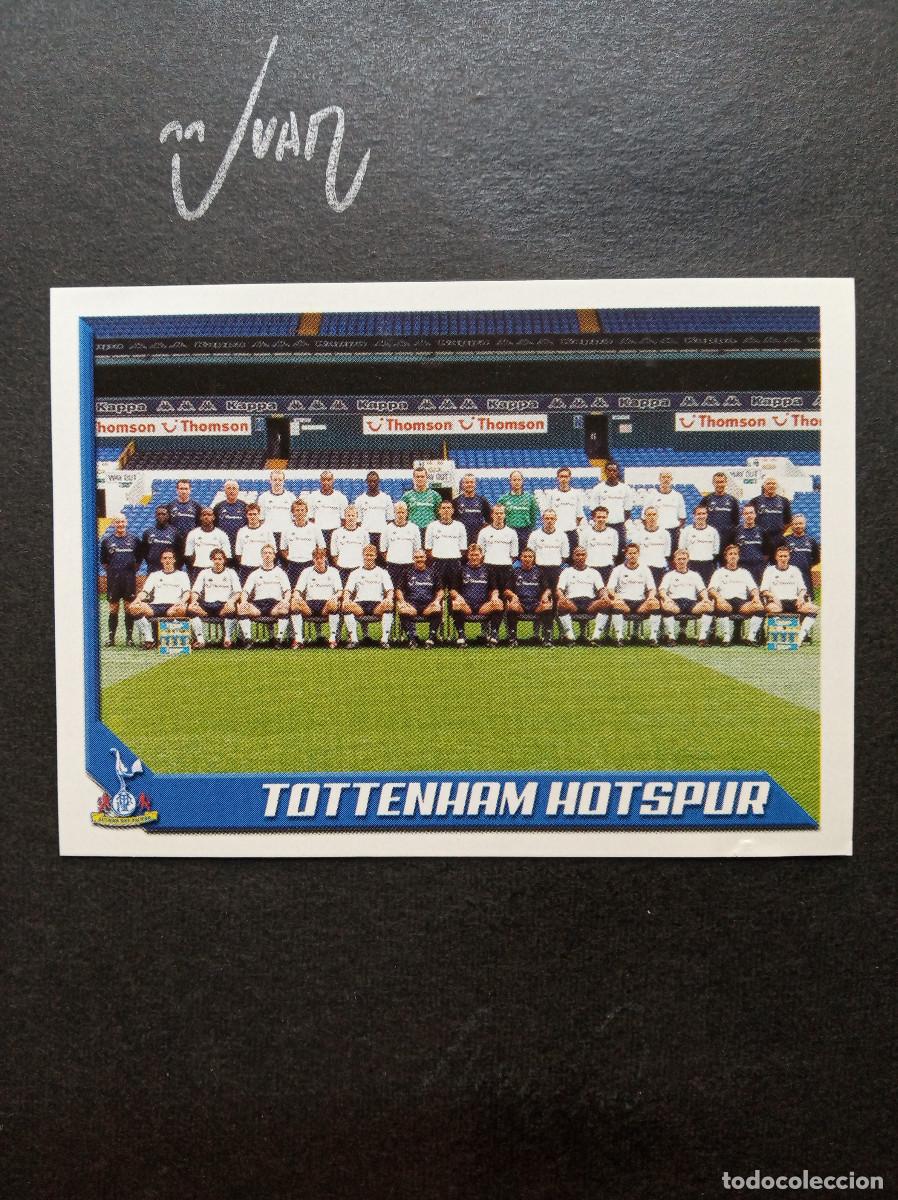 Cromos de Futebol: N&ordm; 496 TEAM THE SQUAD TOTTENHAM HOTSPUR ⚽ MERLIN &reg; PREMIER 2002 2003 02 03 SIN PEGAR NUNCA PEGADO