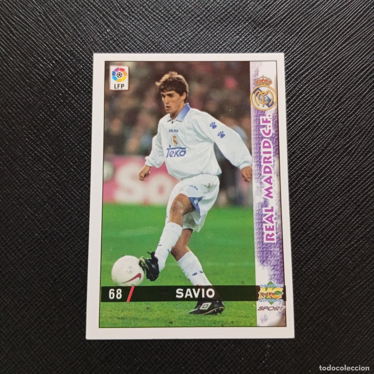 68 Savio Real Madrid Mundicromo 1998 1999 Cromo Futbol Liga 98 99 - A218 PG9
