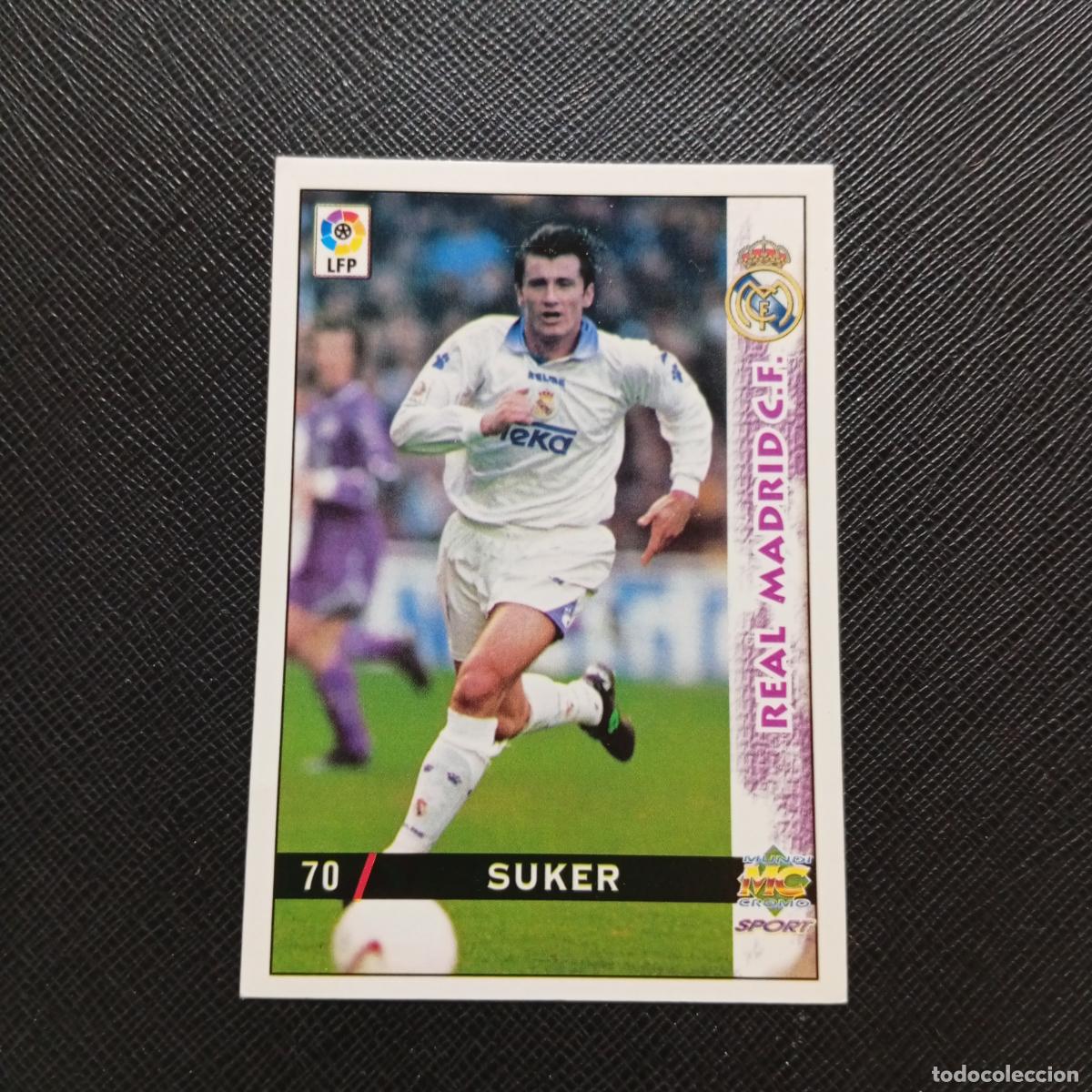 70 Suker Real Madrid Mundicromo 1998 1999 Cromo Futbol Liga 98 99 - A218 PG9