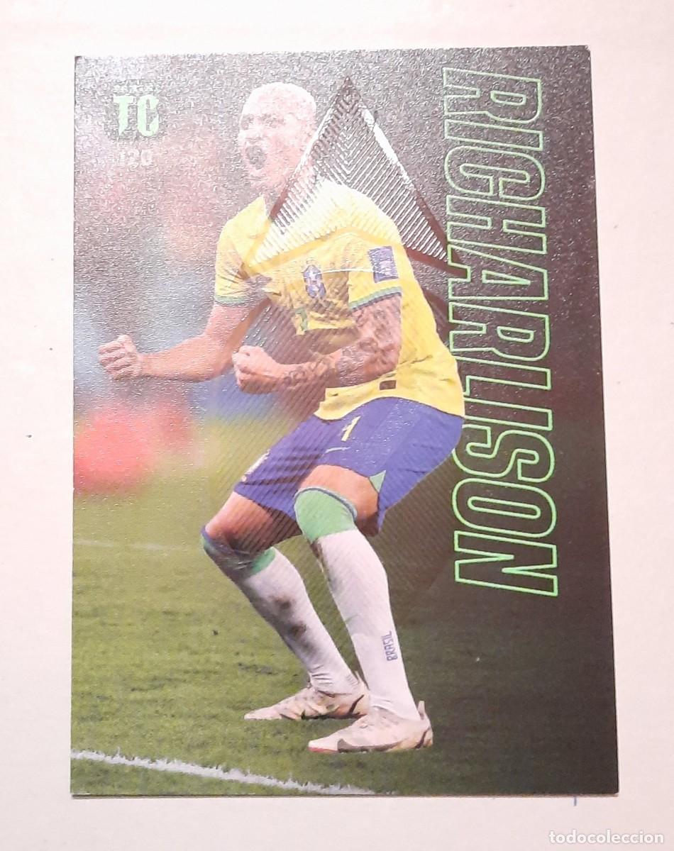 Cromos de f&uacute;tbol: Richarlison #120 Brazil Top Class 2025