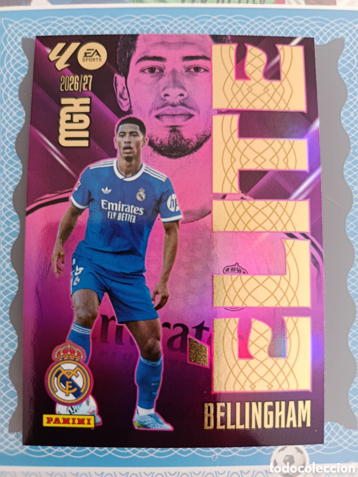 Cromos de f&uacute;tbol: MEGACRACKS 2026 2027 - PANINI - N&ordm; 2 BELLINGHAN ELITE
