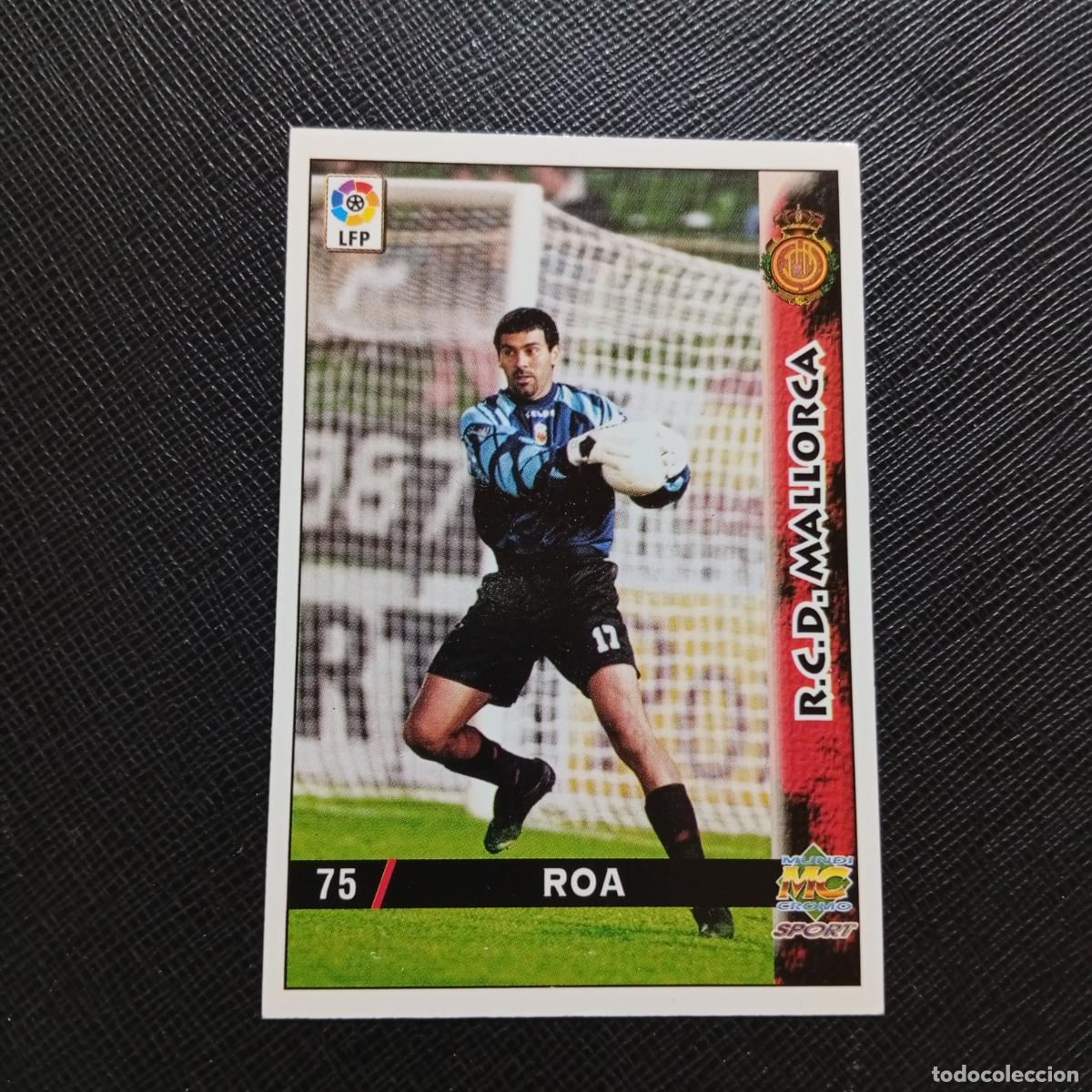 Cromos de f&uacute;tbol: 75 ROA MALLORCA MUNDICROMO 1998 1999 CROMO FUTBOL LIGA 98 99 - A218 PG9