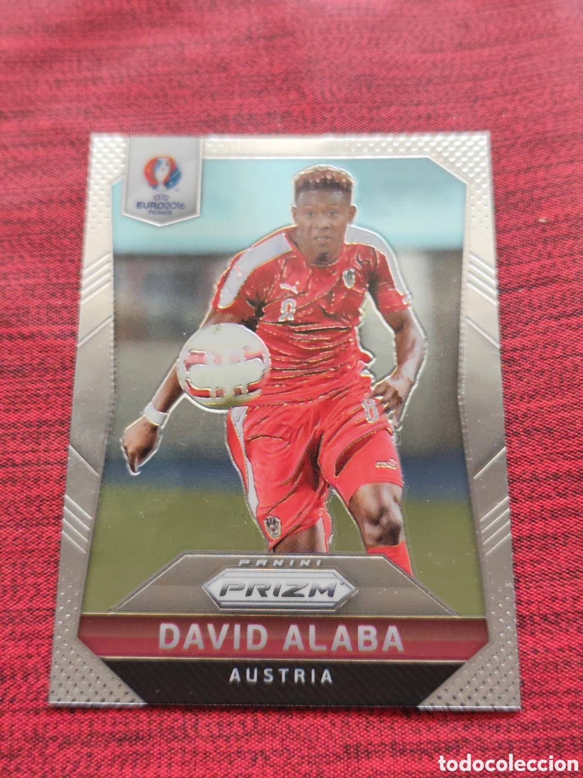 Cromos de f&uacute;tbol: 76 ALABA AUSTRIA PRIZM EURO 2016 FRANCE