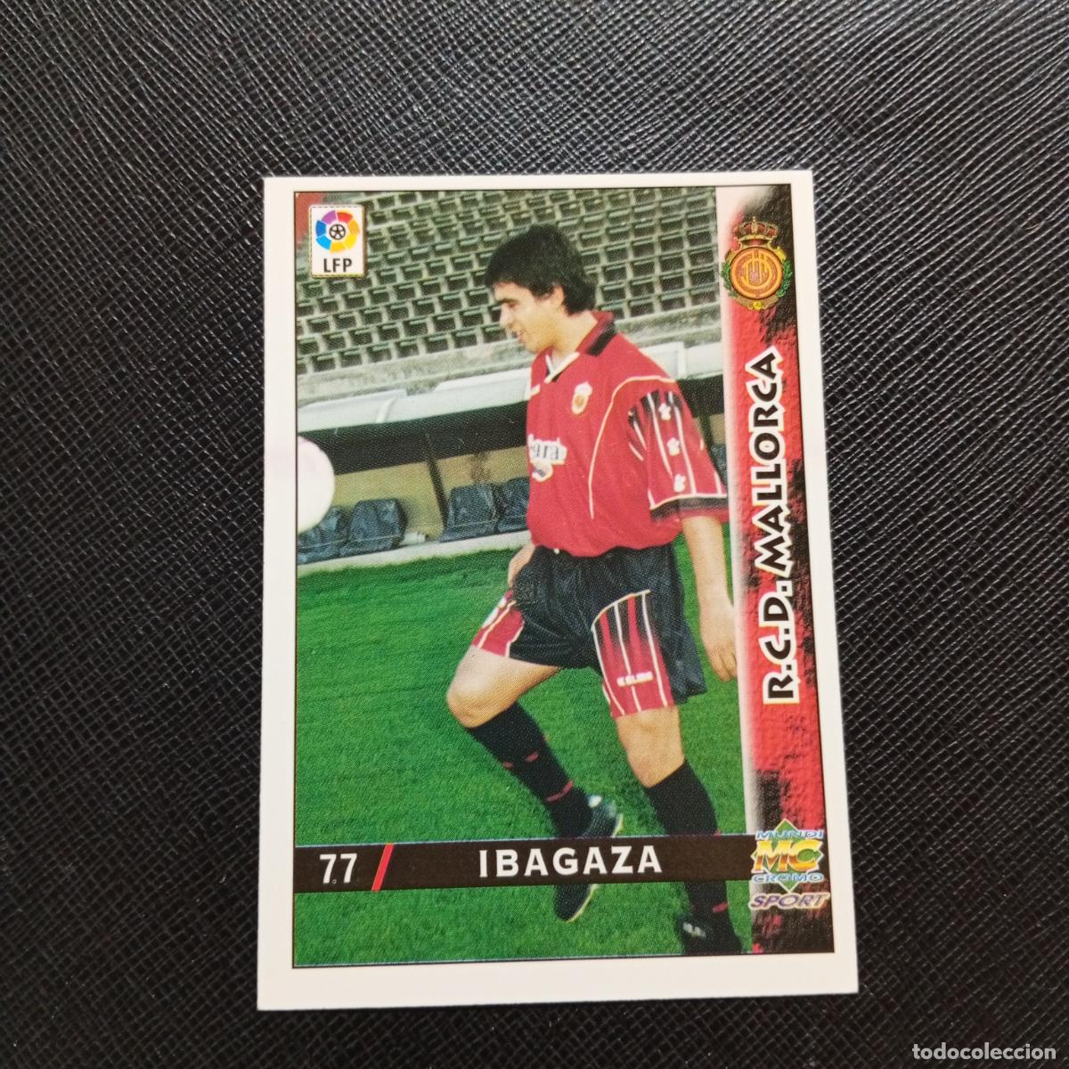 Cromos de f&uacute;tbol: 77 IBAGAZA MALLORCA MUNDICROMO 1998 1999 CROMO FUTBOL LIGA 98 99 - A218 PG10