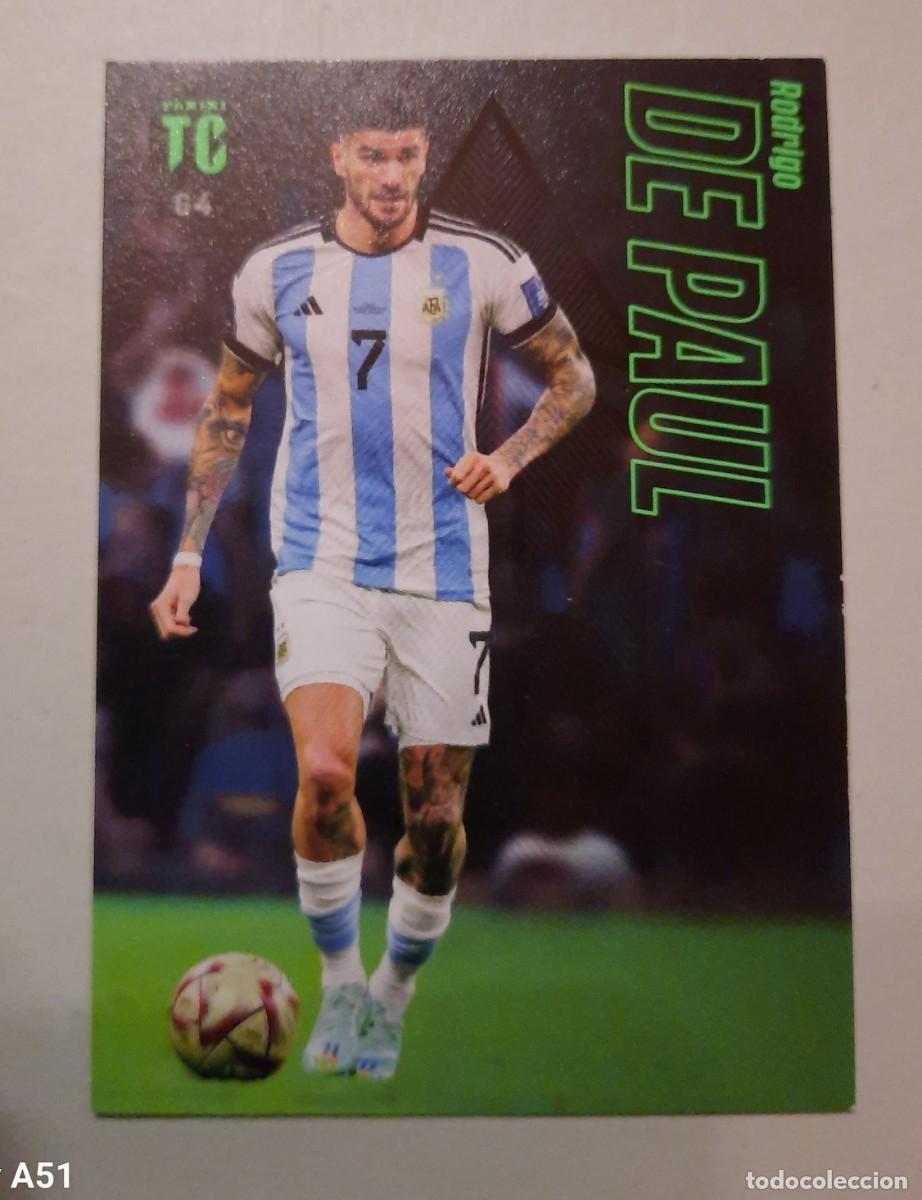 Cromos de f&uacute;tbol: Rodrigo De Paul #64 Argentina Top Class 2025