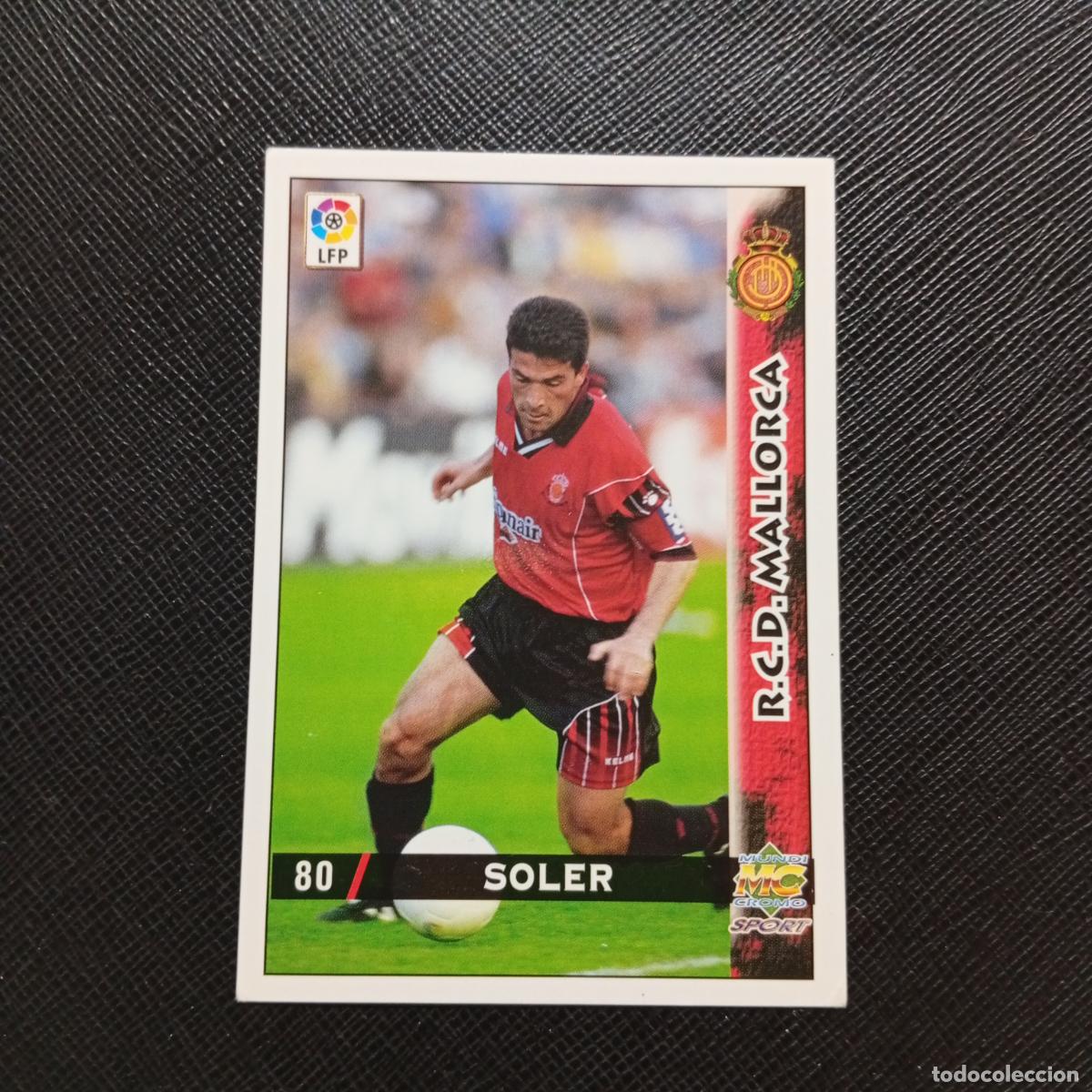 Cromos de f&uacute;tbol: 80 SOLER MALLORCA MUNDICROMO 1998 1999 CROMO FUTBOL LIGA 98 99 - A218 PG10