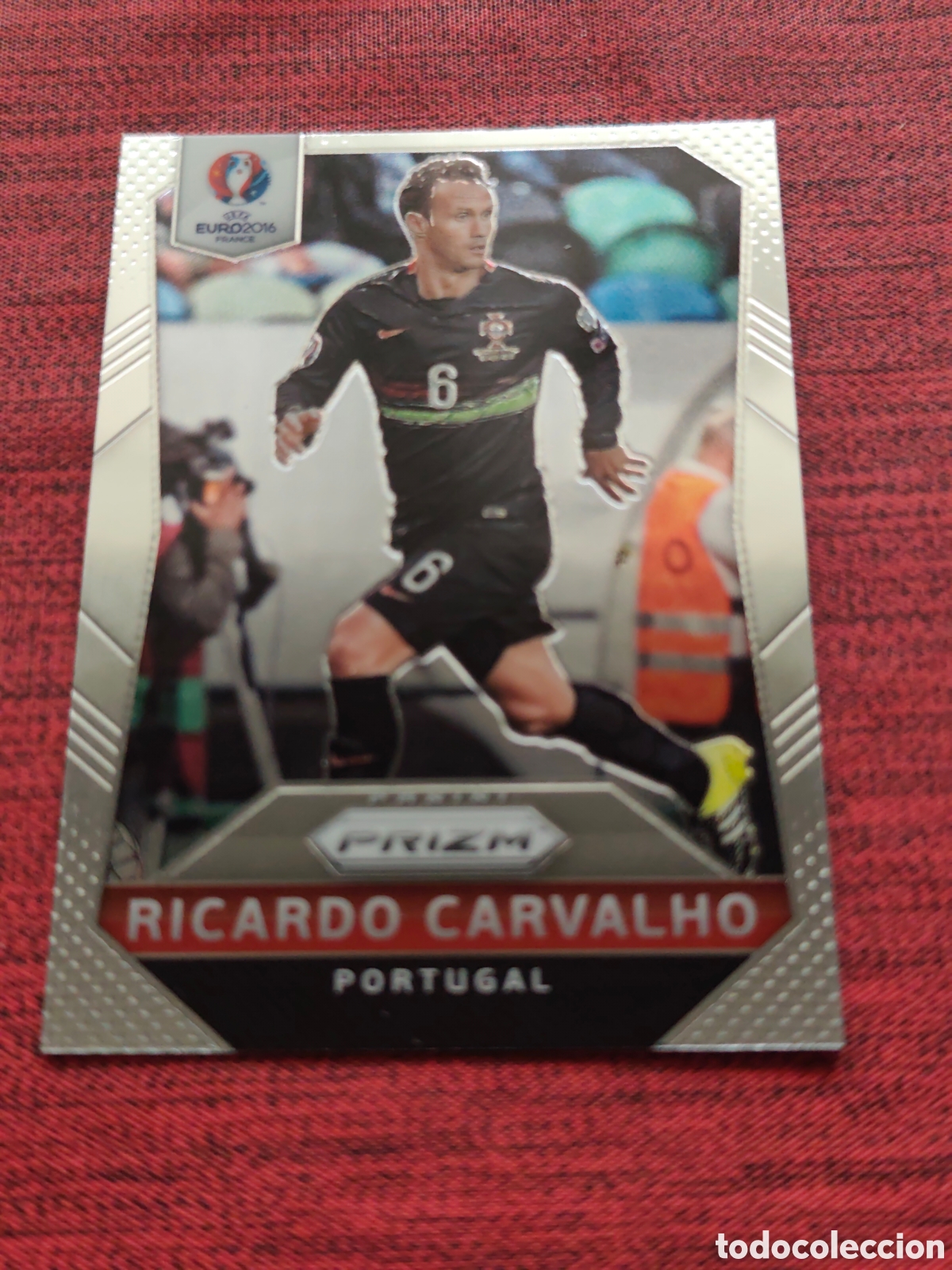 Cromos de f&uacute;tbol: 102 CARVALHO PORTUGAL PRIZM EURO 2016 FRANCE