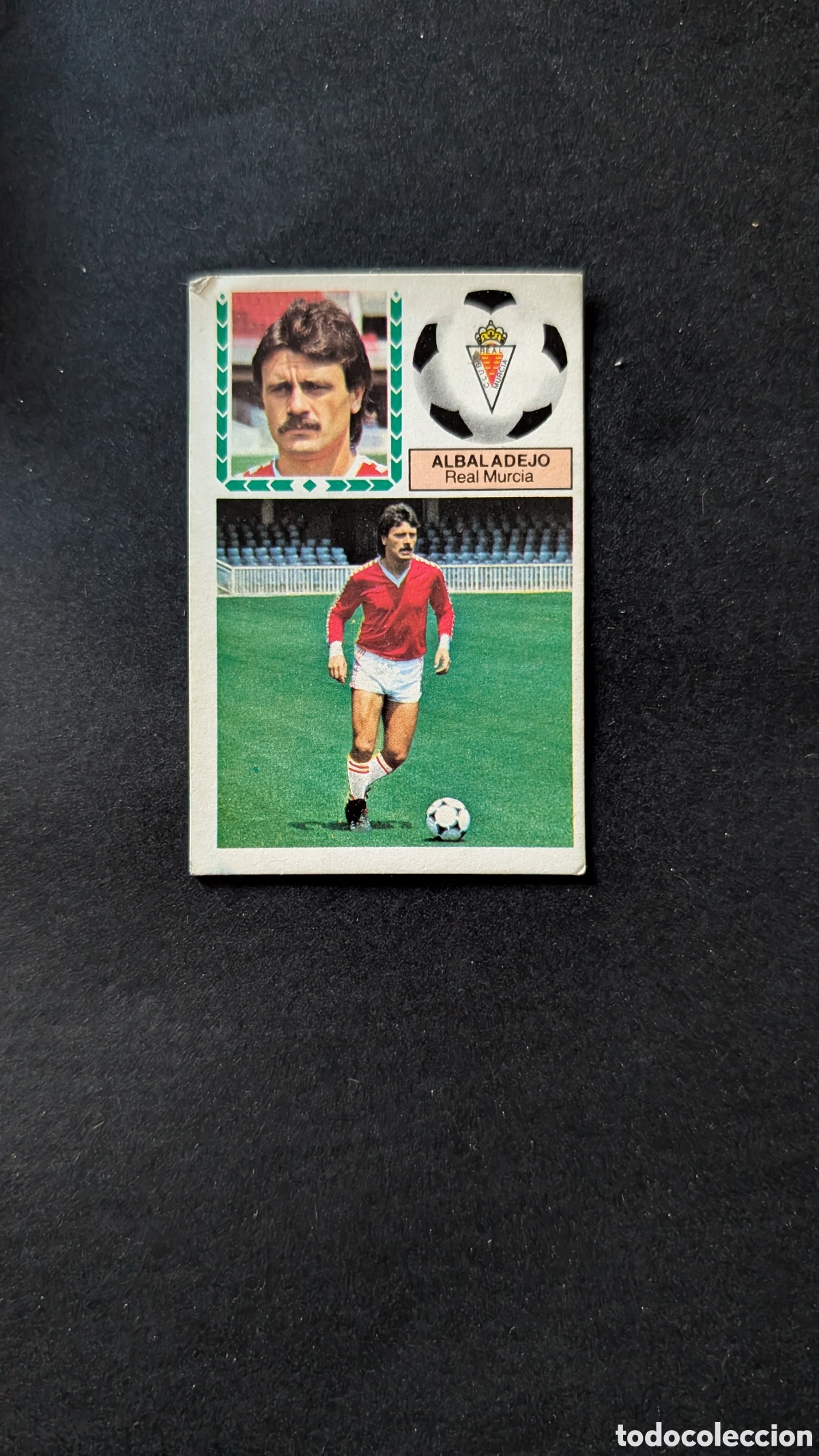 Cromos de f&uacute;tbol: L2 ALBALADEJO MURCIA FICHAJE 2 VERSION LIGA ESTE 1983/84 83 84 DESPEGADO