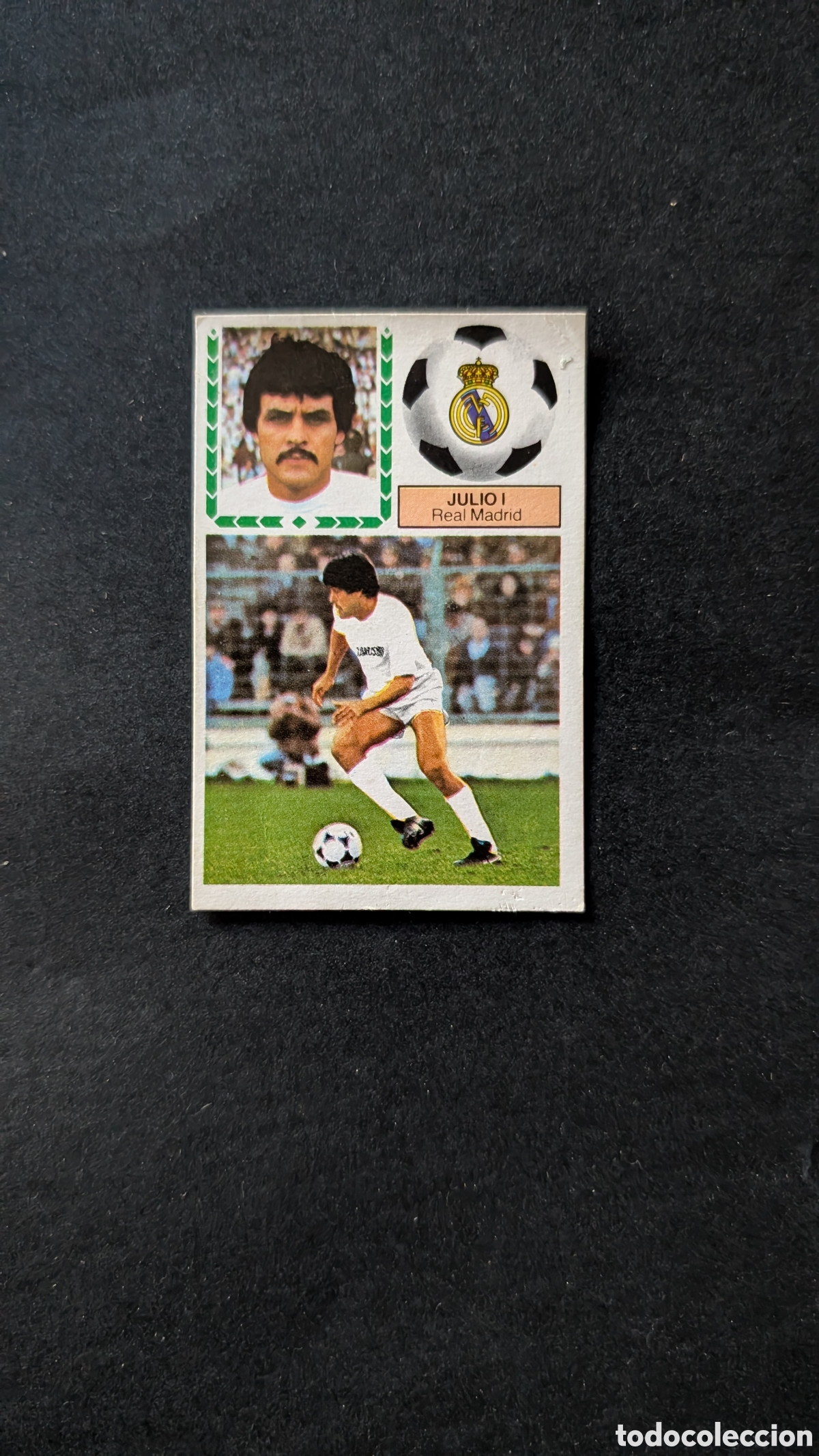 Cromos de f&uacute;tbol: L2 JULIO I REAL MADRID FICHAJE 4 VERSION LIGA ESTE 1983/84 83 84 DESPEGADO