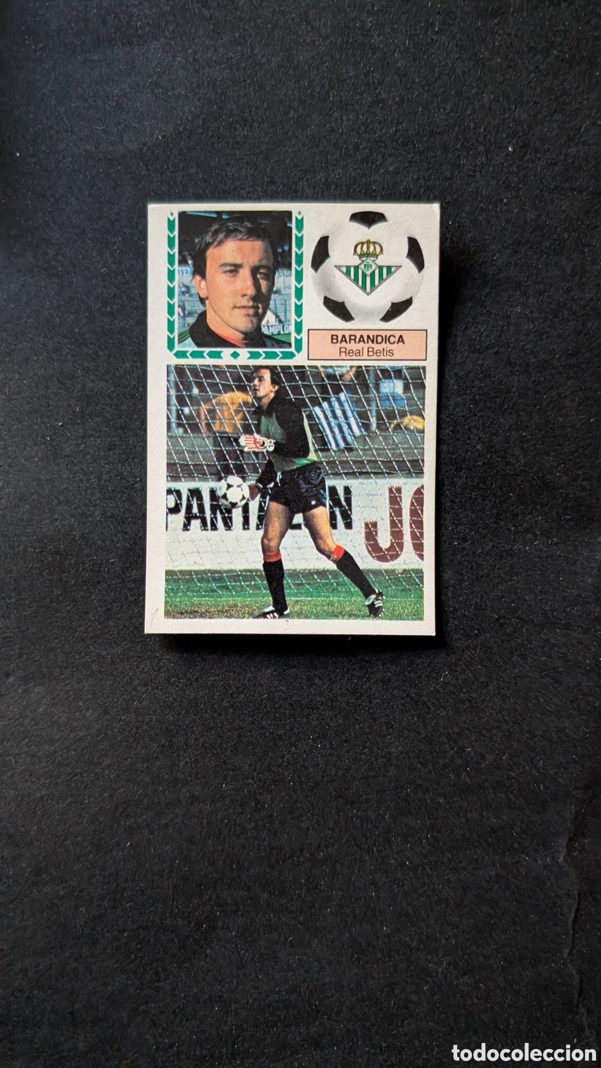 Cromos de f&uacute;tbol: L2 BARANDICA BETIS FICHAJE 5 LIGA ESTE 1983/84 83 84 DESPEGADO
