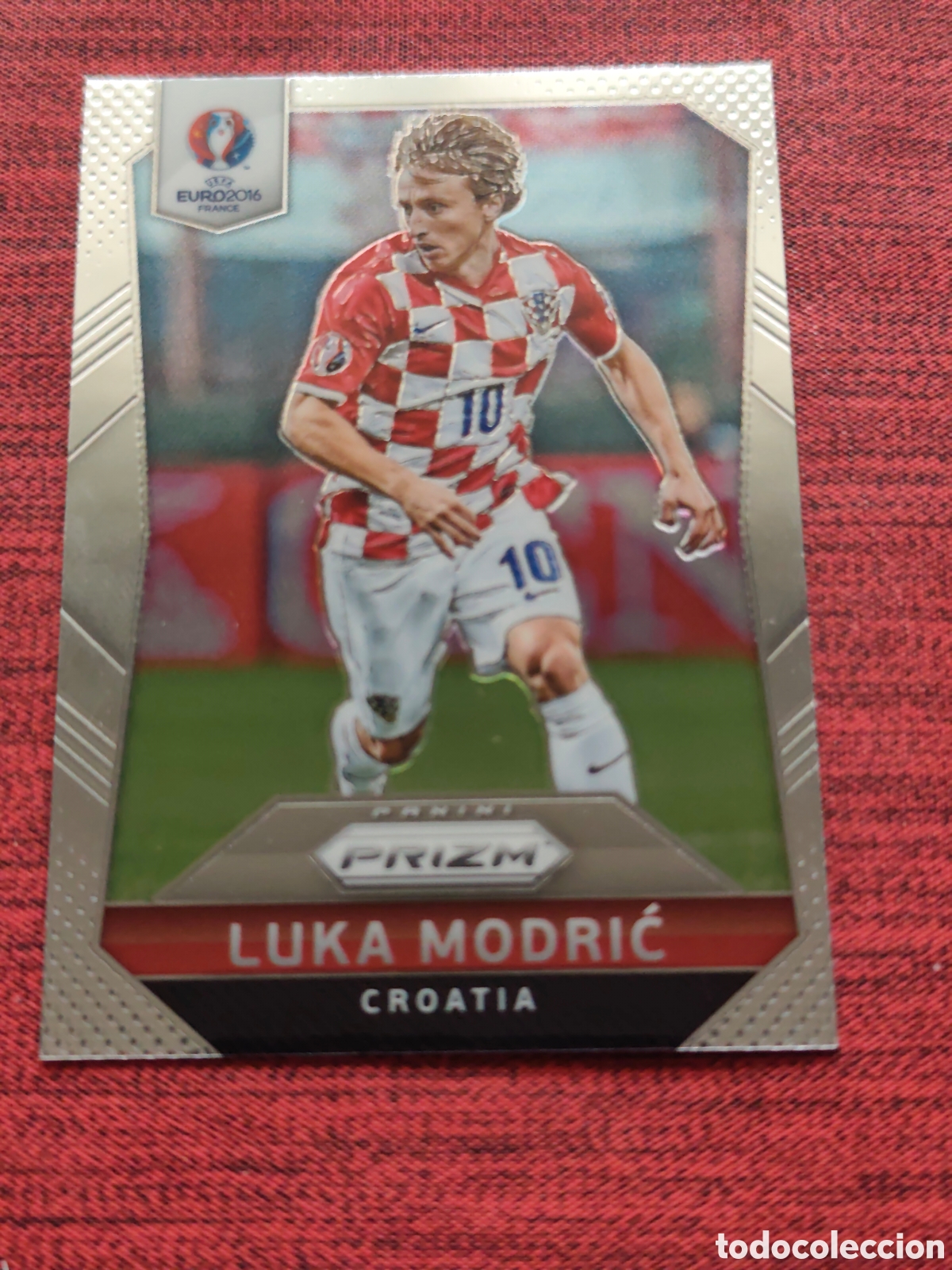 Cromos de f&uacute;tbol: 180 LUKA MODRIĆ CROACIA PRIZM EURO 2016 FRANCE