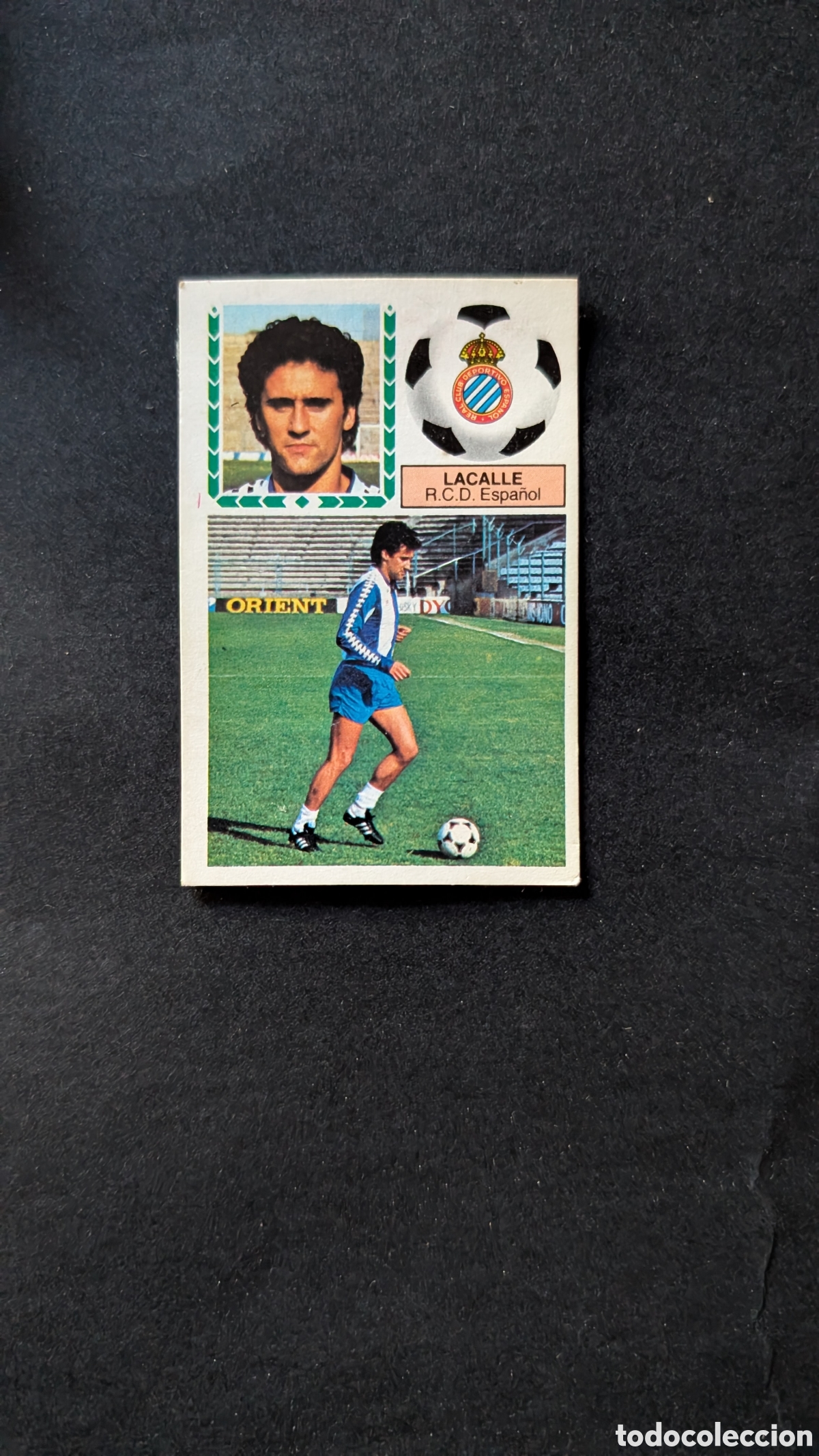 Cromos de f&uacute;tbol: L2 LACALLE ESPA&Ntilde;OL FICHAJE 6 LIGA ESTE 1983/84 83 84 DESPEGADO