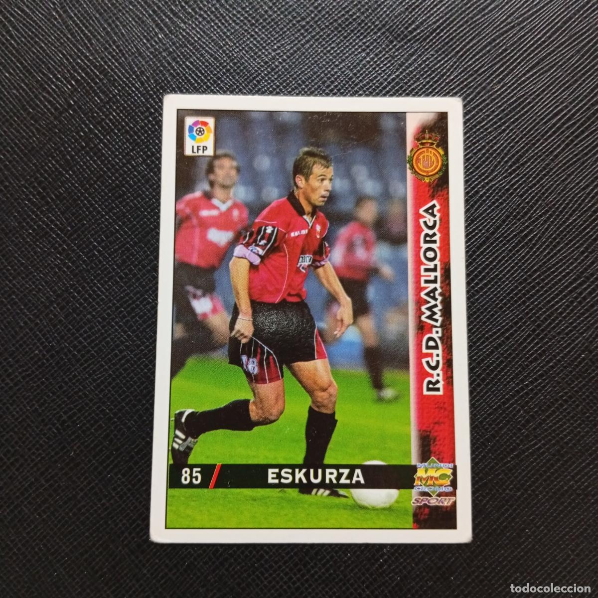 Cromos de f&uacute;tbol: 85 ESKURZA MALLORCA MUNDICROMO 1998 1999 CROMO FUTBOL LIGA 98 99 - A218 PG11 BAJA