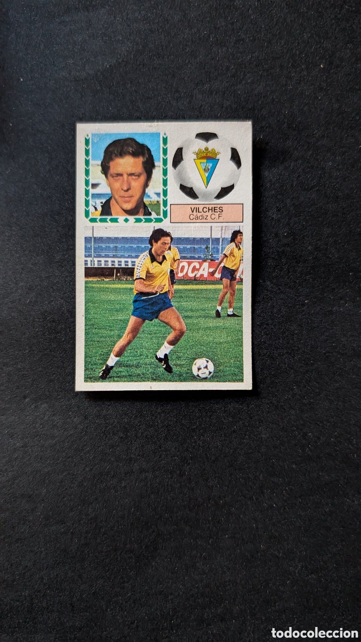 Cromos de f&uacute;tbol: L2 VILCHES CADIZ FICHAJE 7 VERSION LIGA ESTE 1983/84 83 84 DESPEGADO