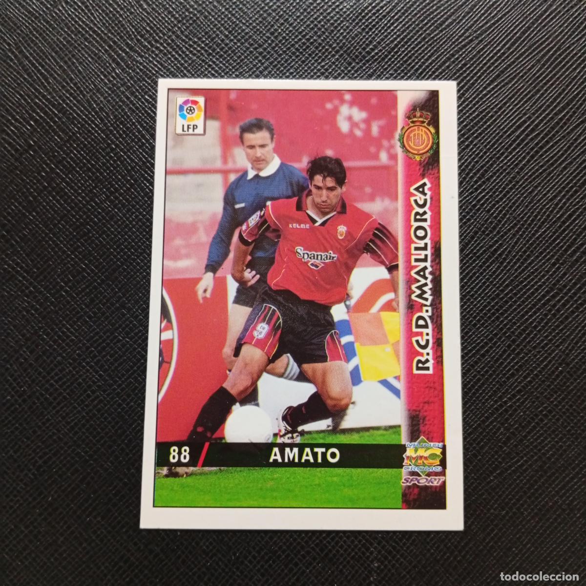 Cromos de f&uacute;tbol: 88 AMATO MALLORCA MUNDICROMO 1998 1999 CROMO FUTBOL LIGA 98 99 - A218 PG11 BAJA
