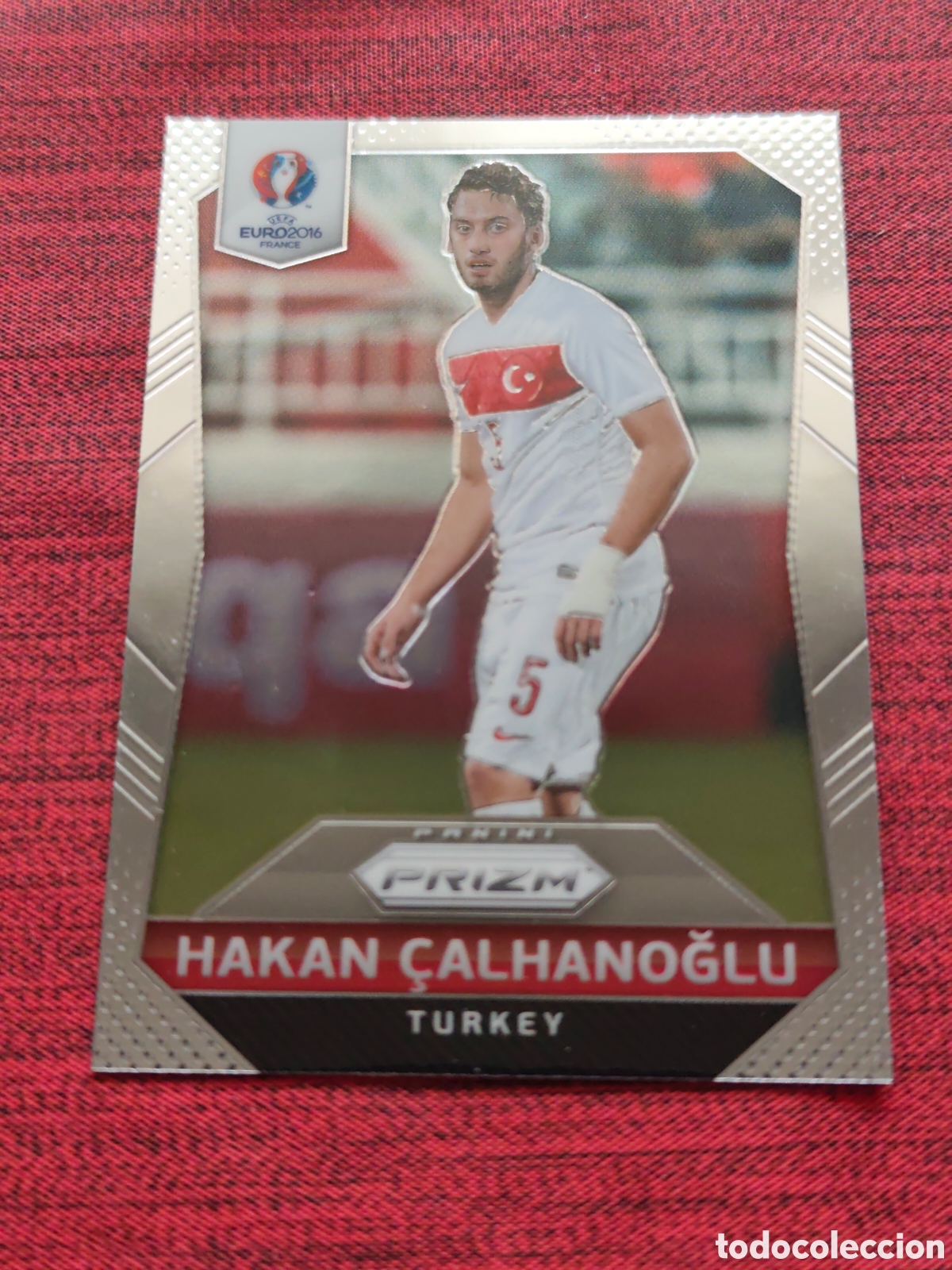 Cromos de f&uacute;tbol: 205 &Ccedil;ALHANOGLU TURQU&Iacute;A PRIZM EURO 2016 FRANCE