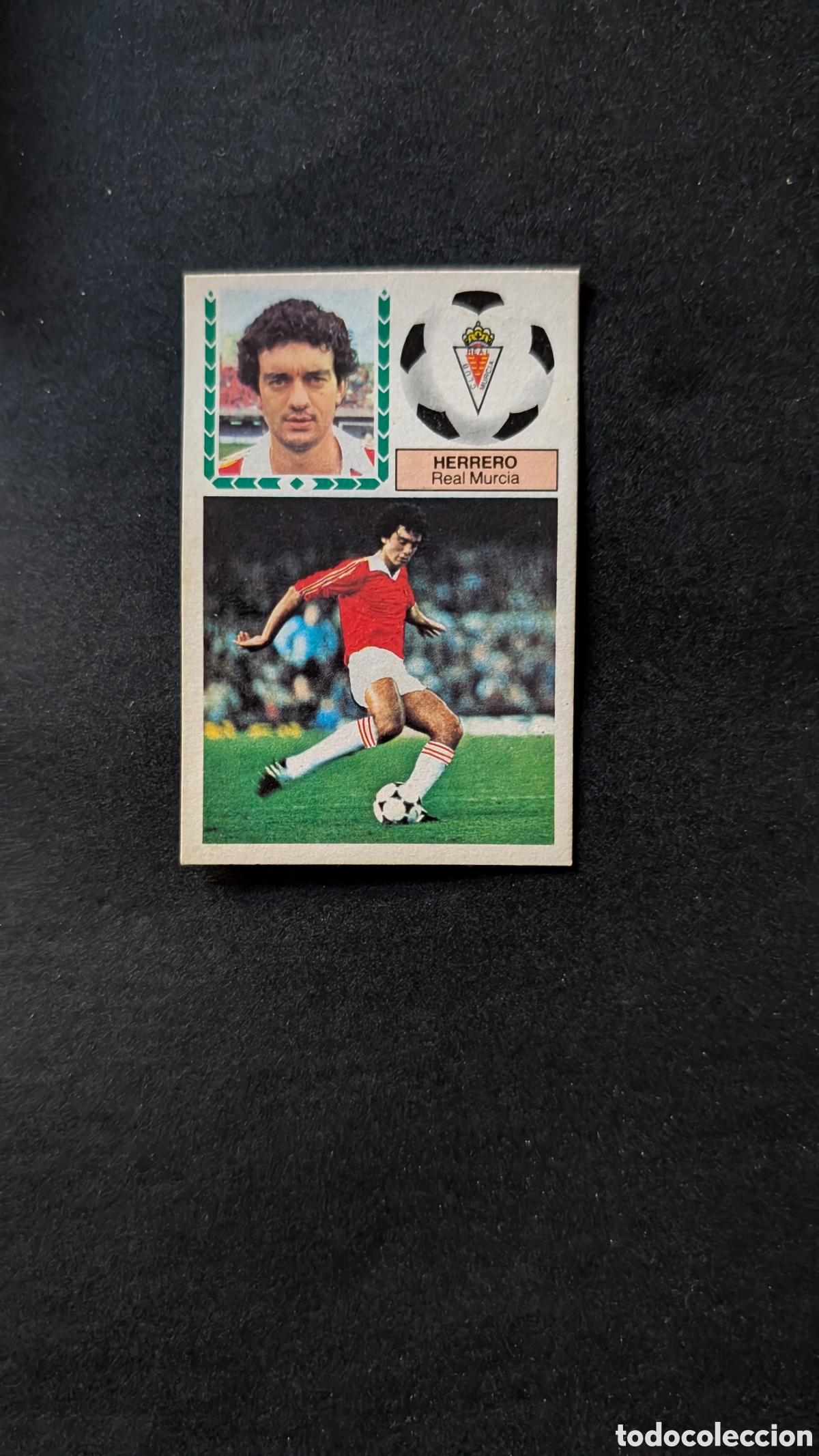 Cromos de f&uacute;tbol: L2 HERRERO MURCIA FICHAJE 11 LIGA ESTE 1983/84 83 84 DESPEGADO