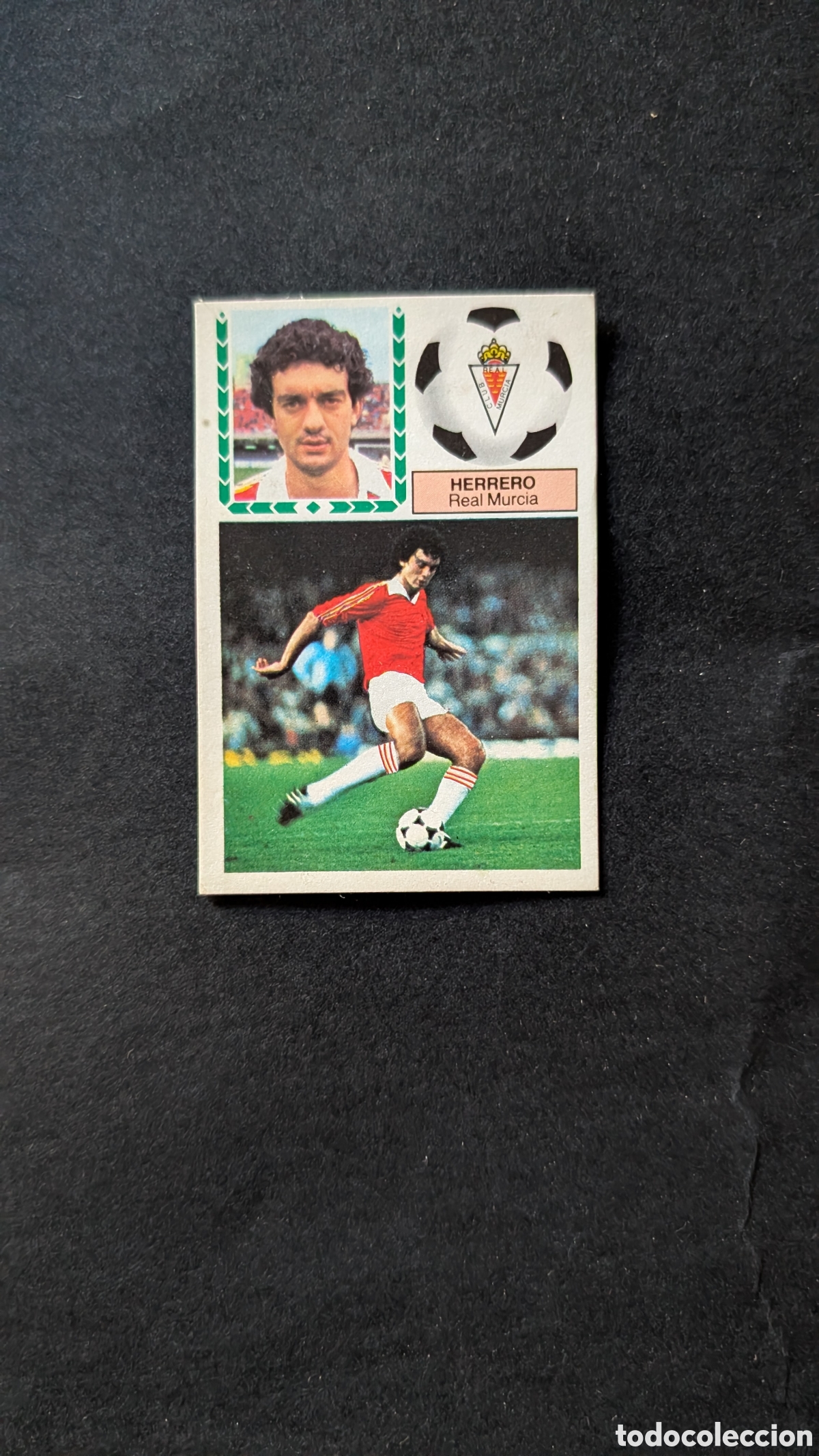 Cromos de f&uacute;tbol: L2 HERRERO MURCIA FICHAJE 11 LIGA ESTE 1983/84 83 84 DESPEGADO