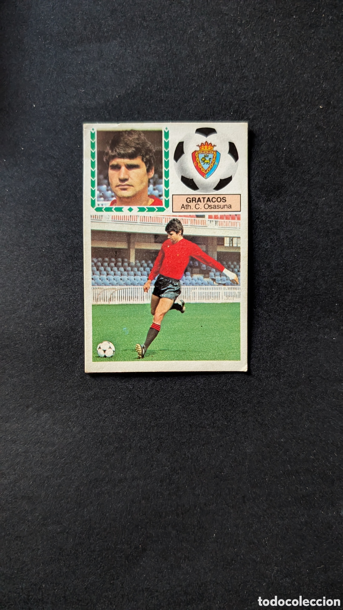 Cromos de f&uacute;tbol: L2 GRATACOS OSASUNA FICHAJE 12 LIGA ESTE 1983/84 83 84 DESPEGADO