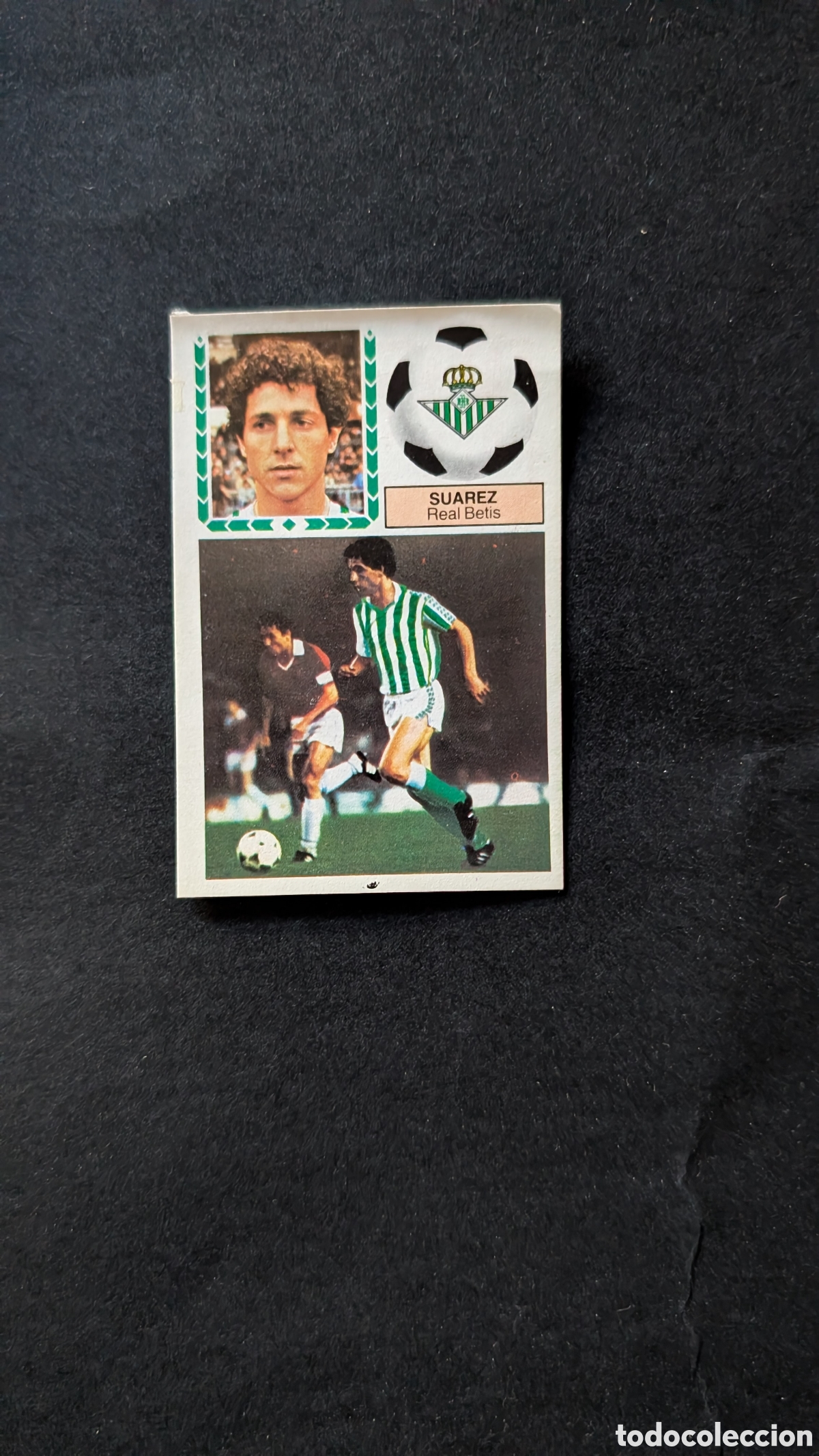 Cromos de f&uacute;tbol: L2 SUAREZ BETIS FICHAJE 14 VERSION LIGA ESTE 1983/84 83 84 DESPEGADO