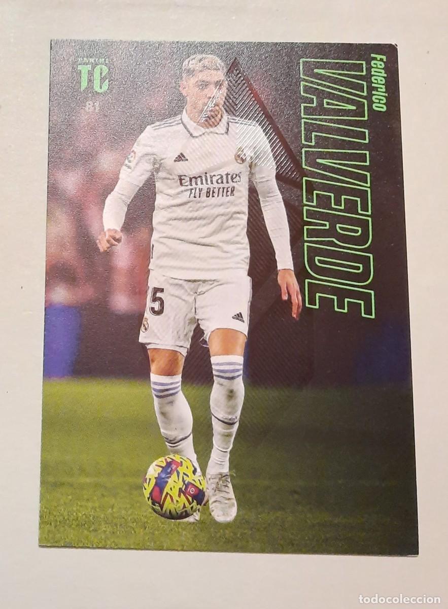 Cromos de f&uacute;tbol: Federico Valverde #2681 Real Madrid Top Class 2023
