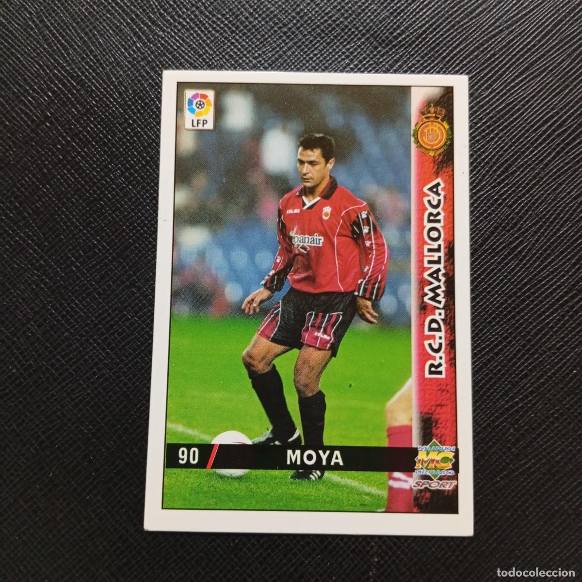 Cromos de f&uacute;tbol: 90 MOYA MALLORCA MUNDICROMO 1998 1999 CROMO FUTBOL LIGA 98 99 - A20 PG10 BAJA
