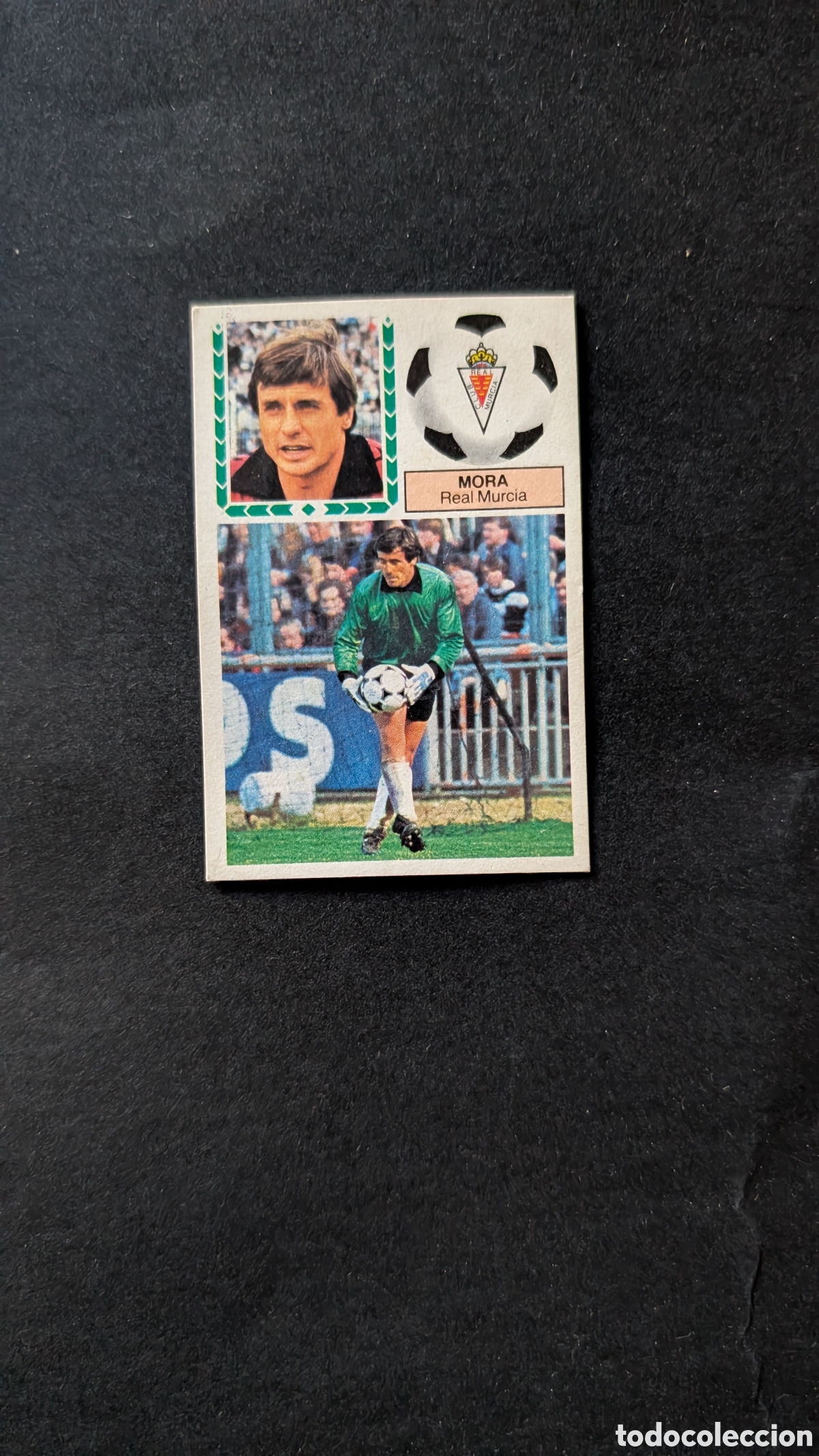 Cromos de f&uacute;tbol: L2 MORA MURCIA FICHAJE 16 LIGA ESTE 1983/84 83 84 DESPEGADO