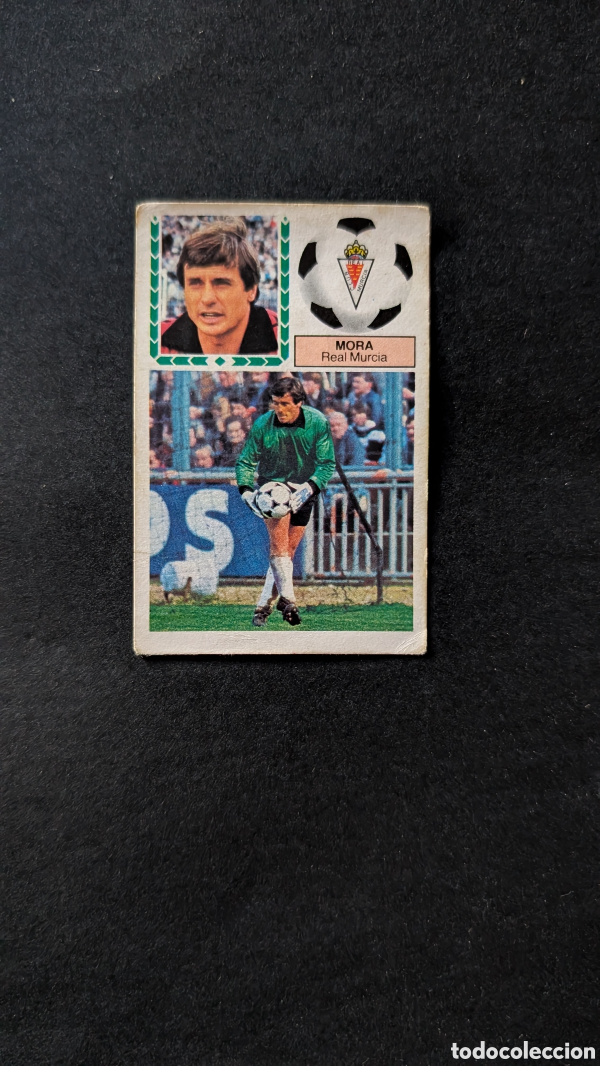 Cromos de f&uacute;tbol: L2 MORA MURCIA FICHAJE 16 LIGA ESTE 1983/84 83 84 DESPEGADO