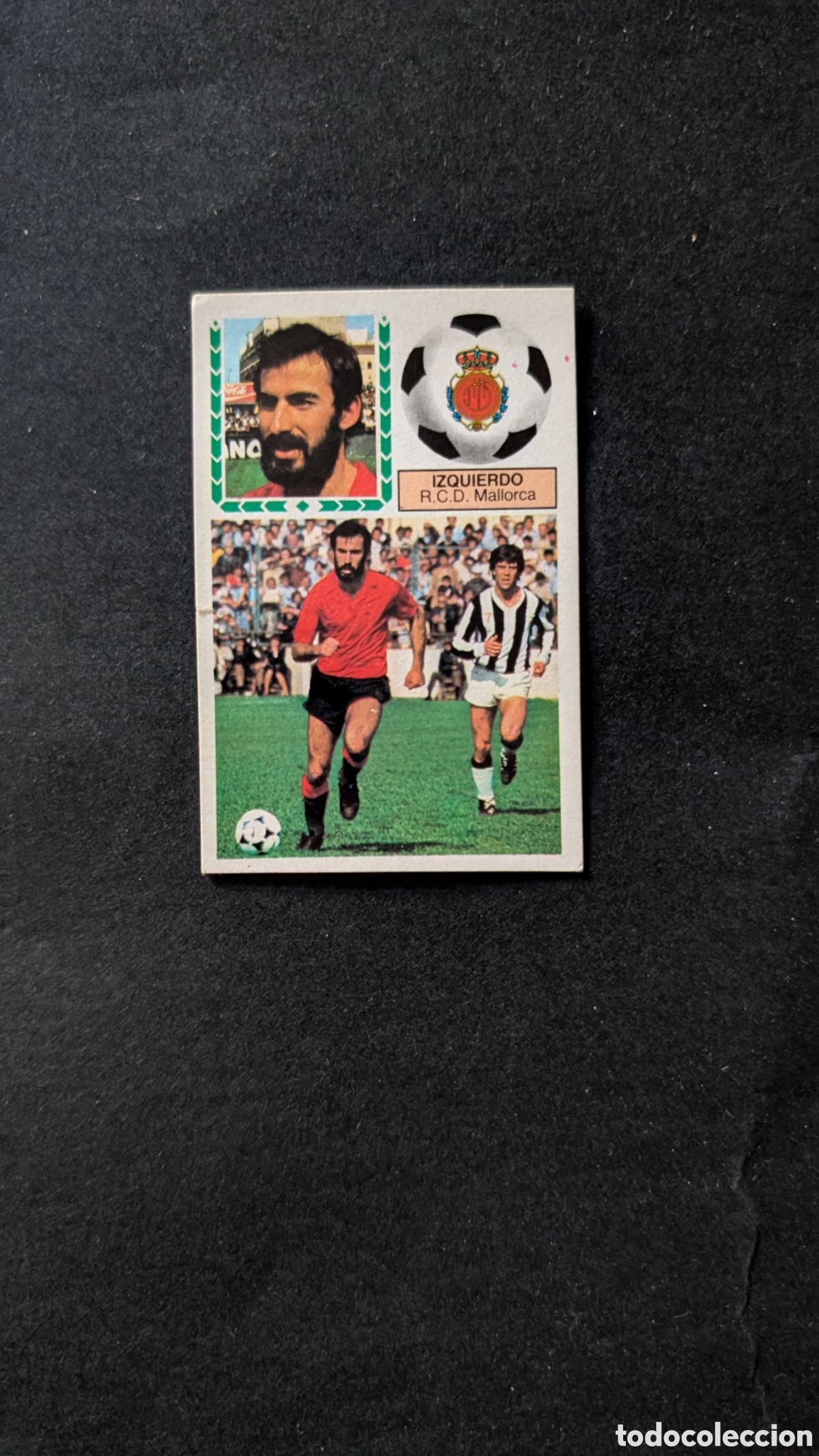 Cromos de f&uacute;tbol: L2 IZQUIERDO MALLORCA FICHAJE 18 LIGA ESTE 1983/84 83 84 DESPEGADO