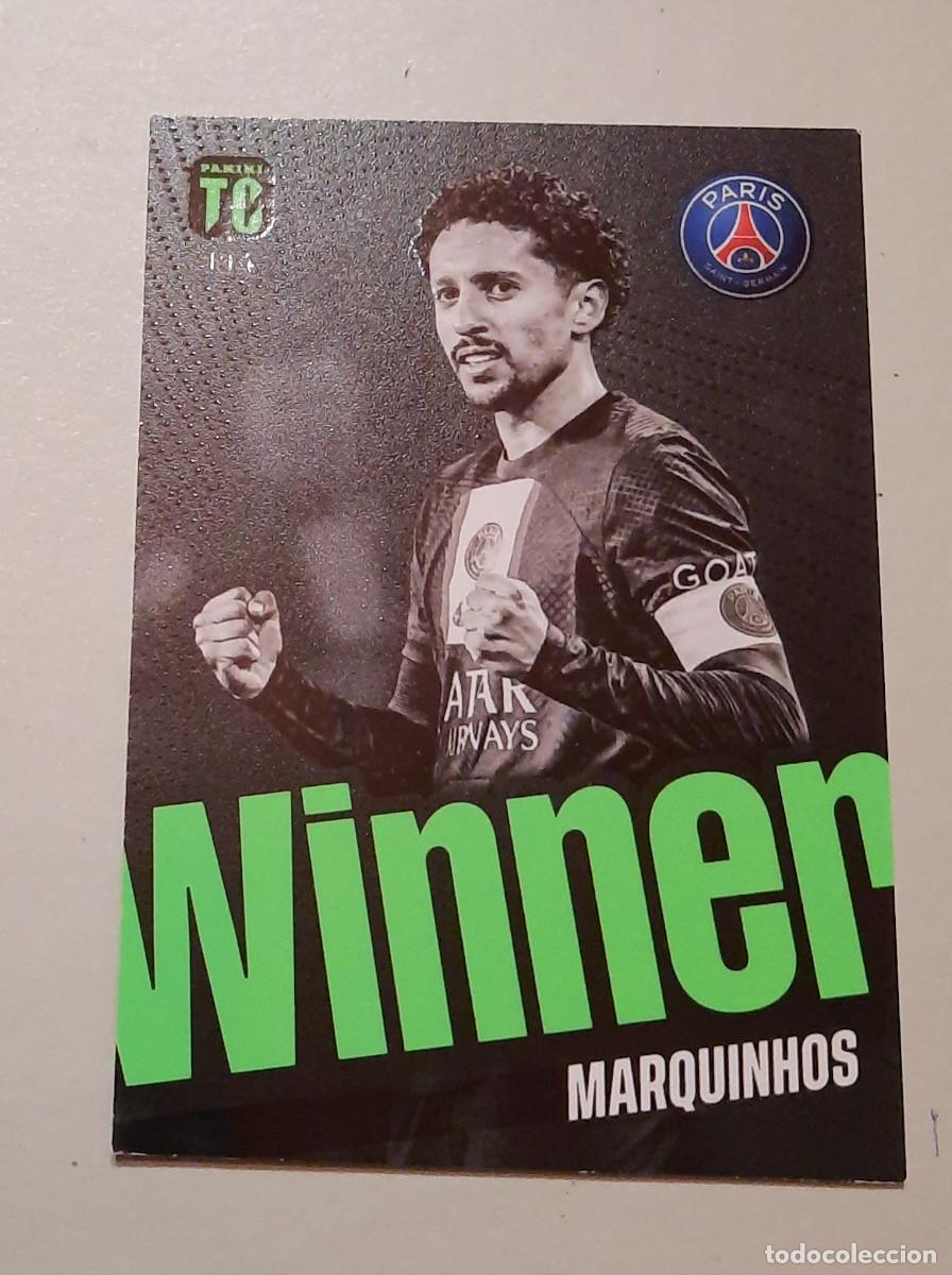 Cromos de f&uacute;tbol: Marquinhos #194 Winner PSG Top Class 2023