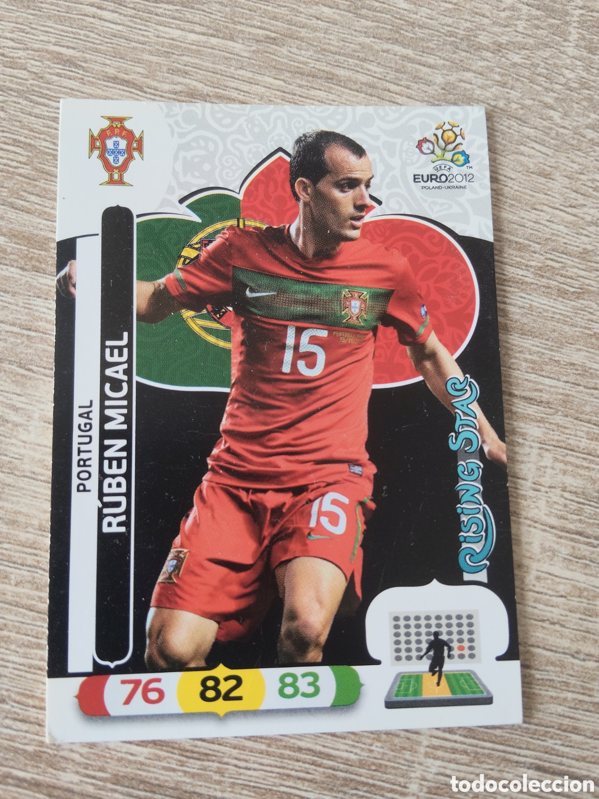 Cromos de f&uacute;tbol: Panini Adrenalyn euro 2012 Ruben Micael Portugal