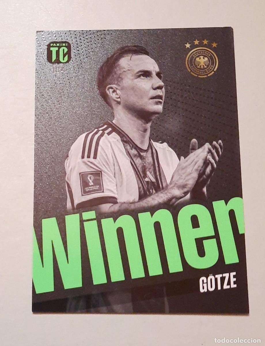 Cromos de f&uacute;tbol: Gotze #184 Winner Alemania Top Class 2023