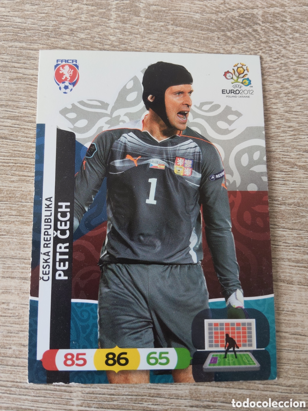Fu&szlig;ball-Sticker: Panini Adrenalyn euro 2012 Petr Cech Rep&uacute;blica Checa